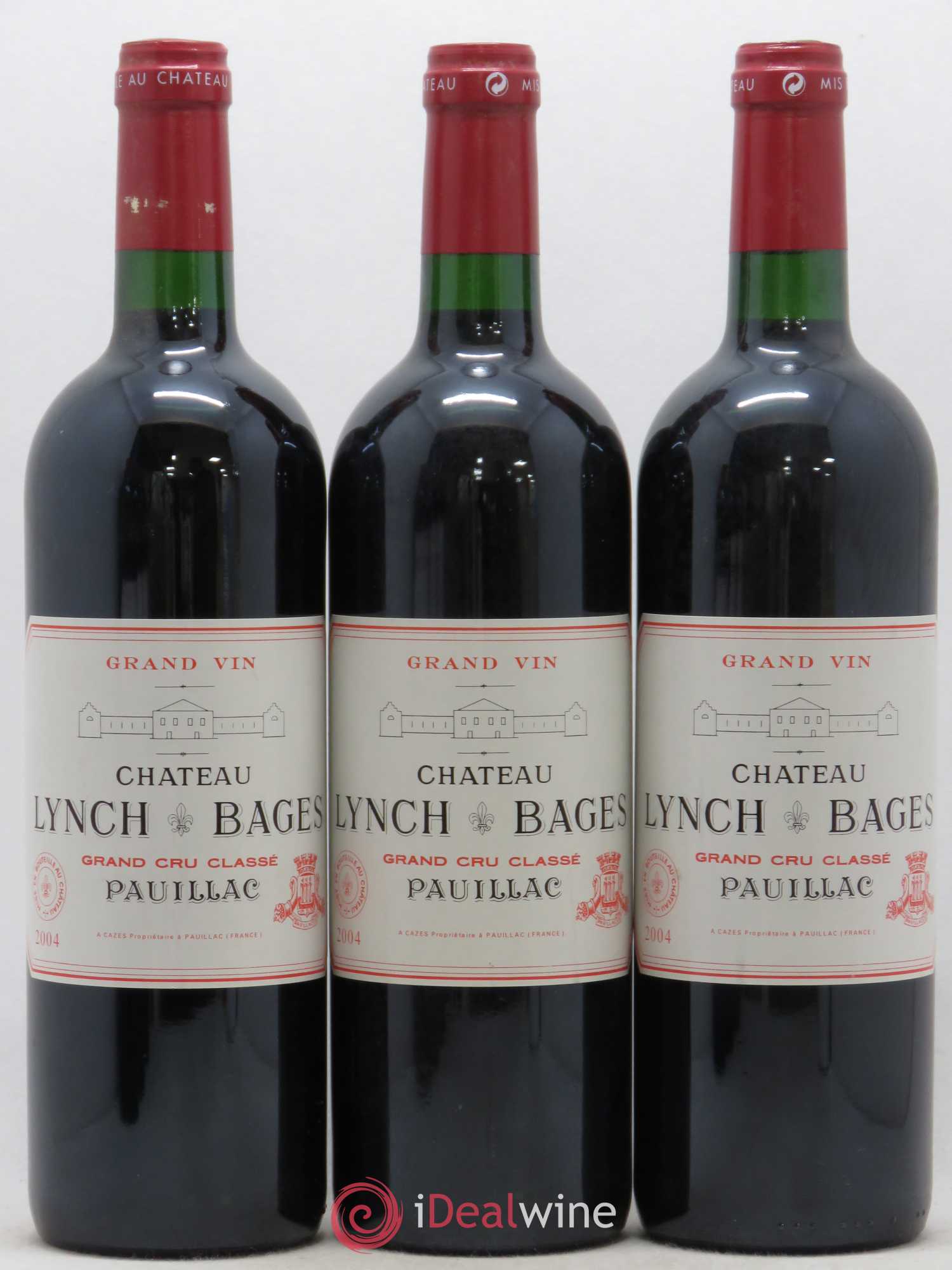 Château Lynch Bages 5ème Grand Cru Classé 2004 - Lot de 6 bouteilles - 2