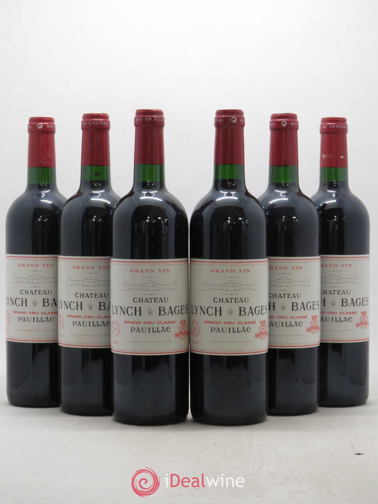 Château Lynch Bages 5ème Grand Cru Classé 2004 - Lot de 6 bouteilles - 0