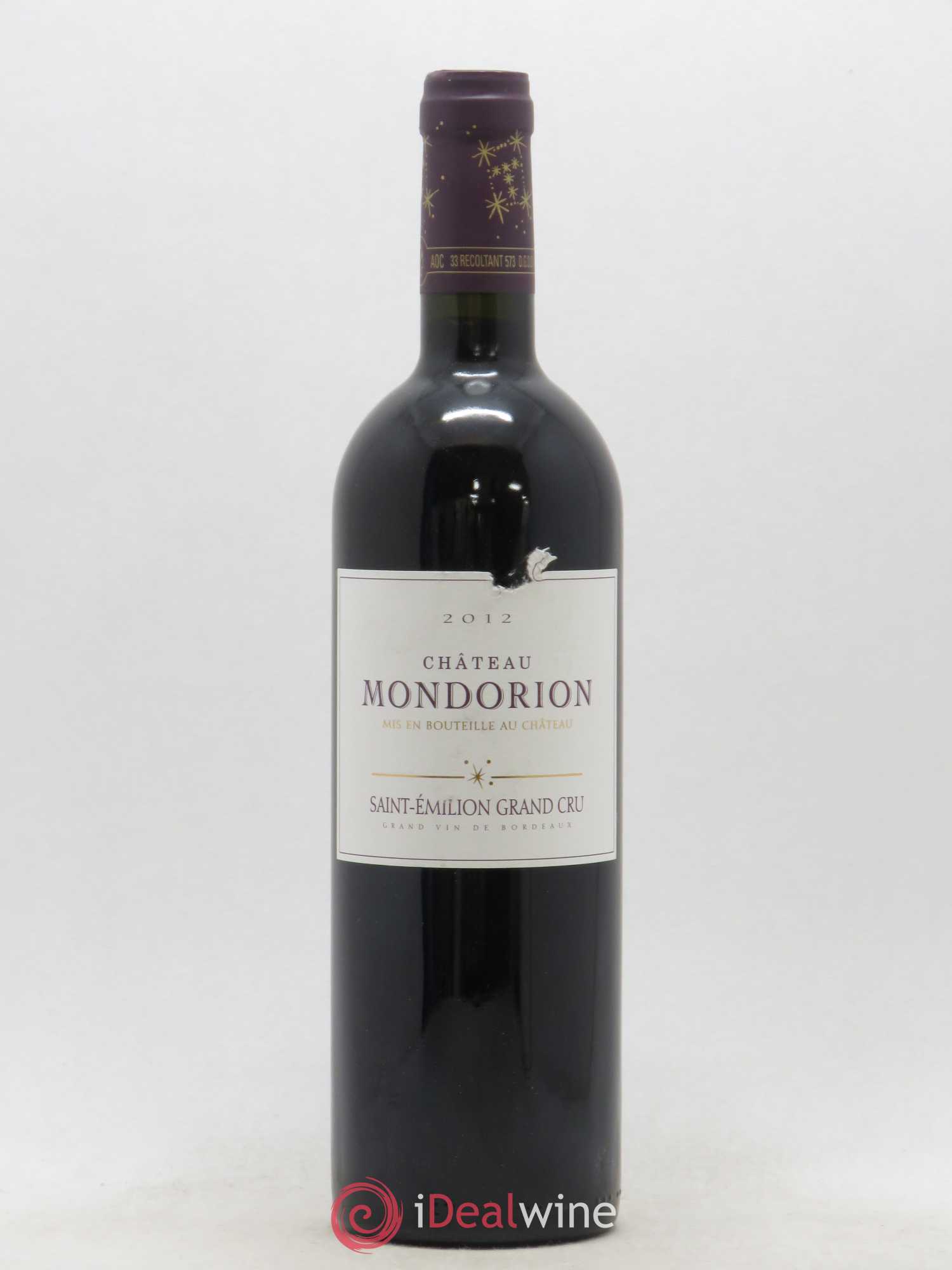 Saint-Émilion Grand Cru 2012 - Posten von 1 Flasche - 0