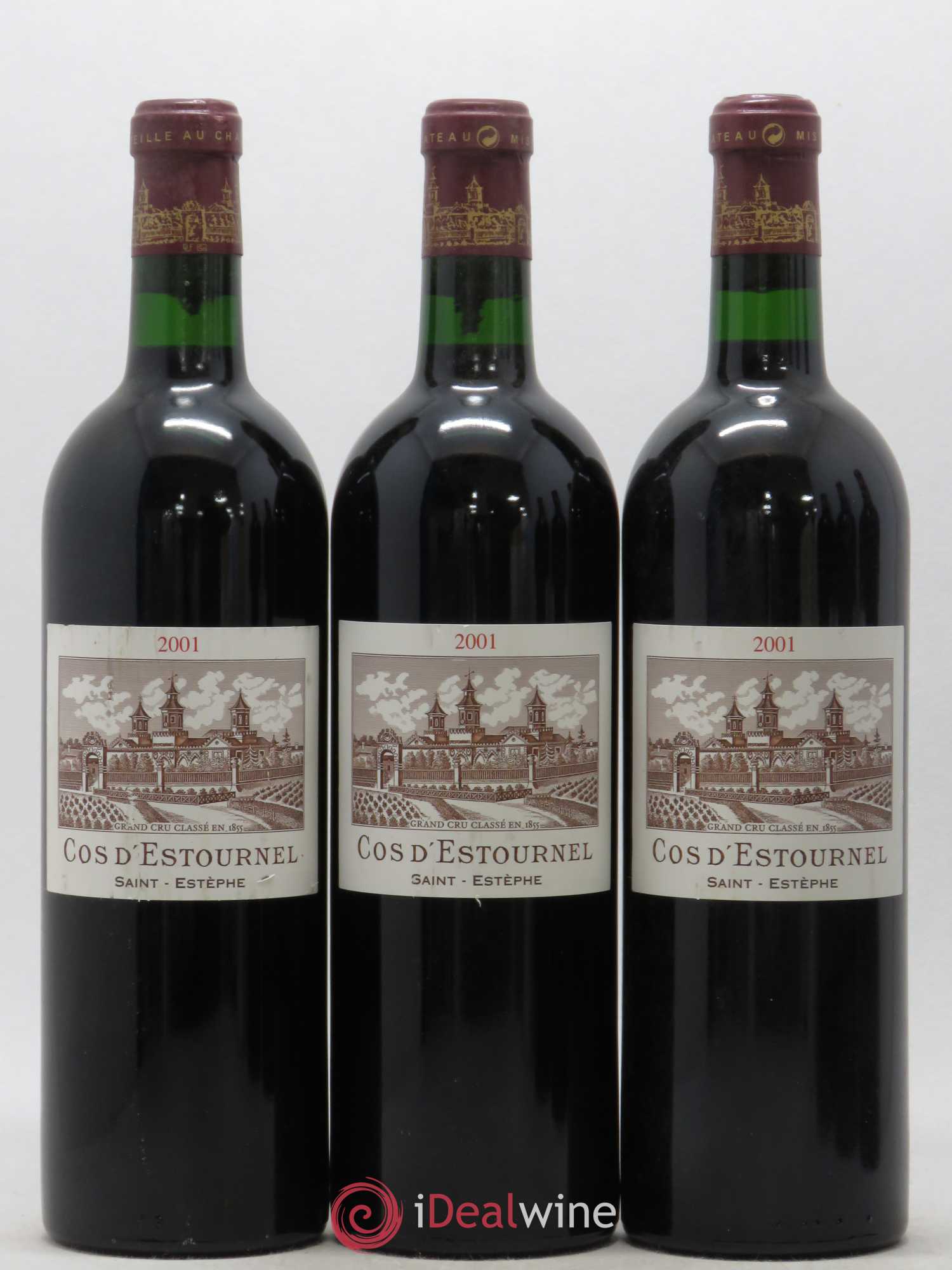 Cos d'Estournel 2ème Grand Cru Classé 2001 - Lot de 6 bouteilles - 1