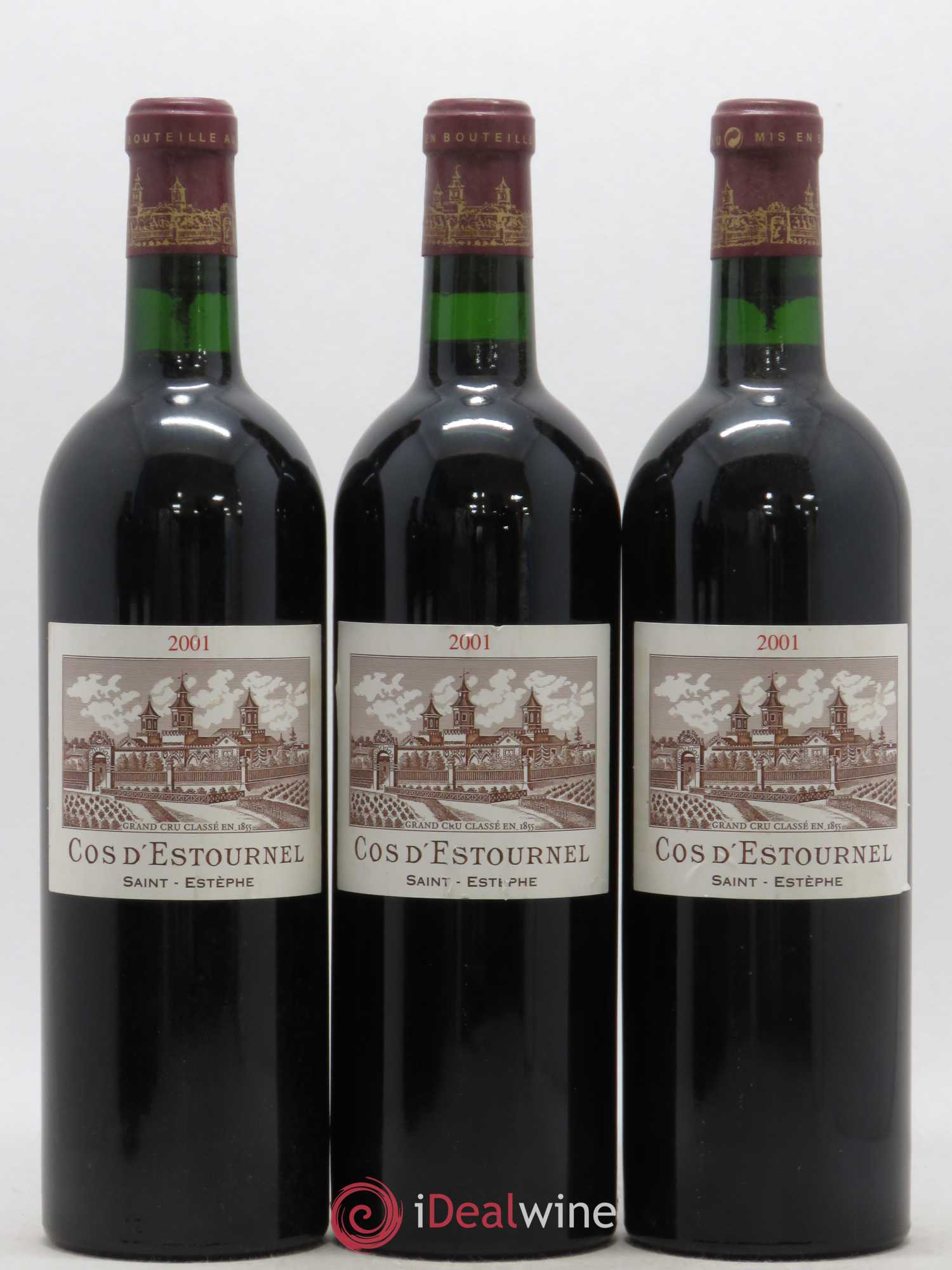 Cos d'Estournel 2ème Grand Cru Classé 2001 - Lot de 6 bouteilles - 2