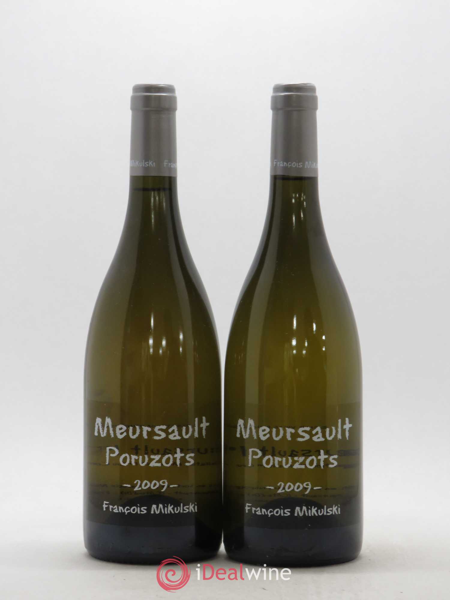 Meursault 1er Cru Poruzots François Mikulski 2009 - Posten von 2 Flaschen - 0
