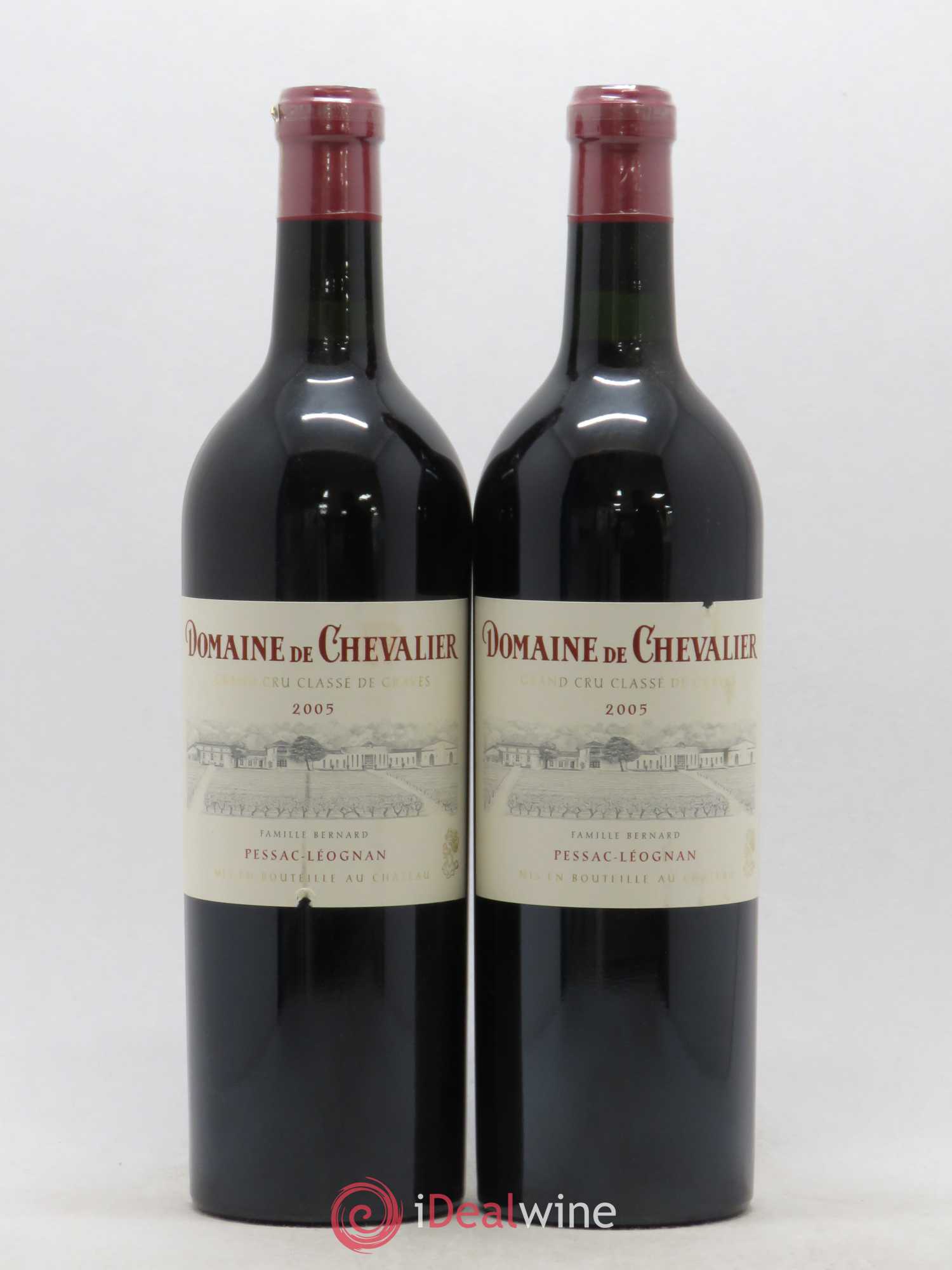 Domaine de Chevalier Cru Classé de Graves 2005 - Lot de 2 bouteilles - 0