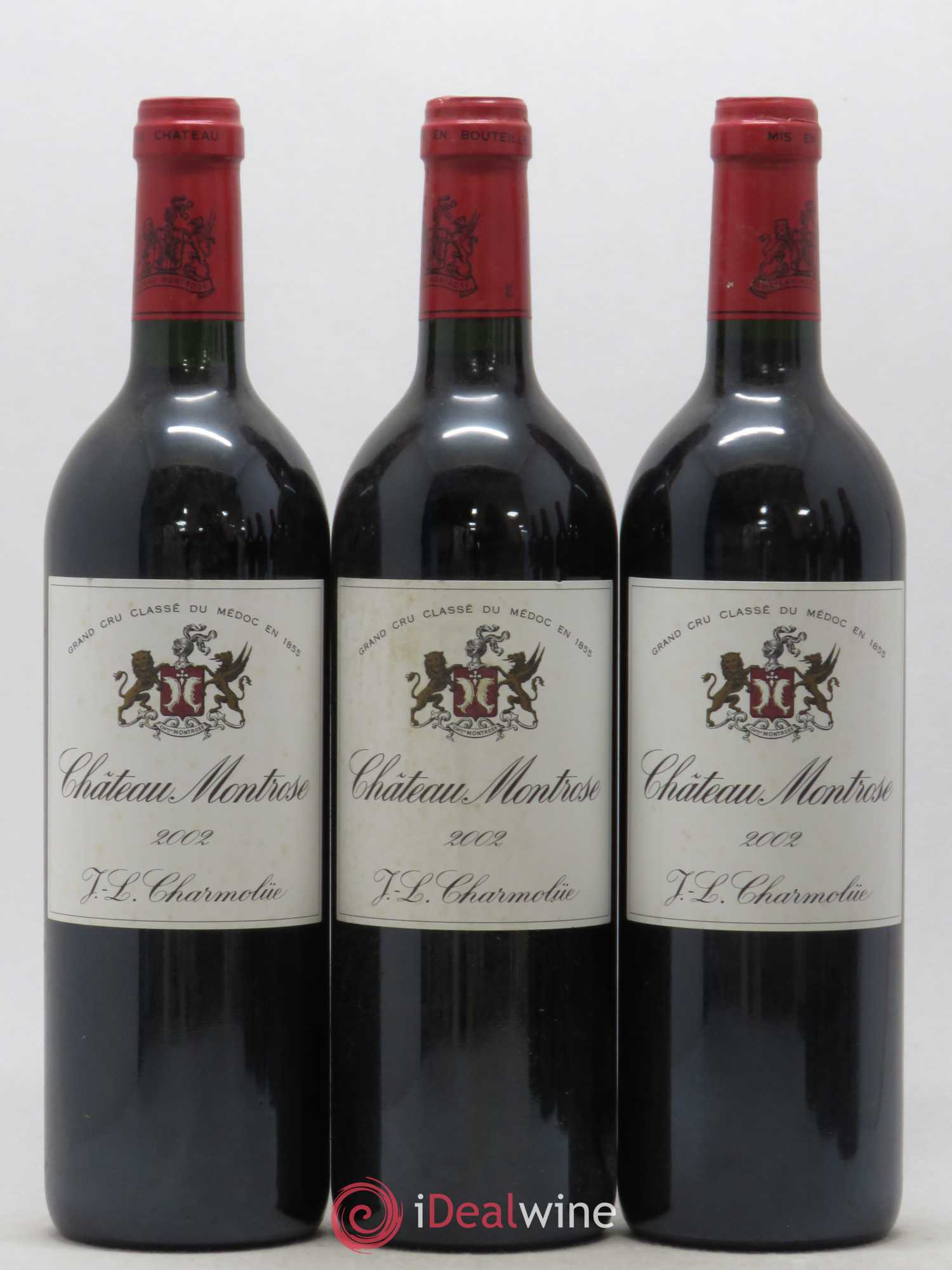 Château Montrose 2ème Grand Cru Classé 2002 - Lot de 6 bouteilles - 1