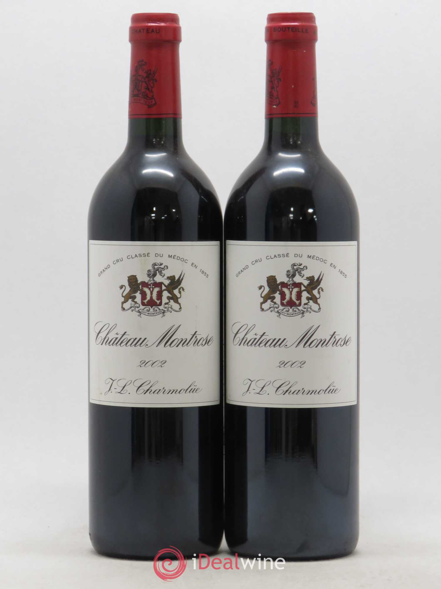 Château Montrose 2ème Grand Cru Classé 2002 - Lot de 2 bouteilles - 0