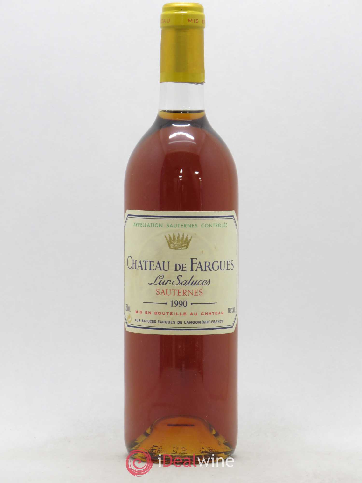 Château de Fargues 1990 - Posten von 1 Flasche - 0