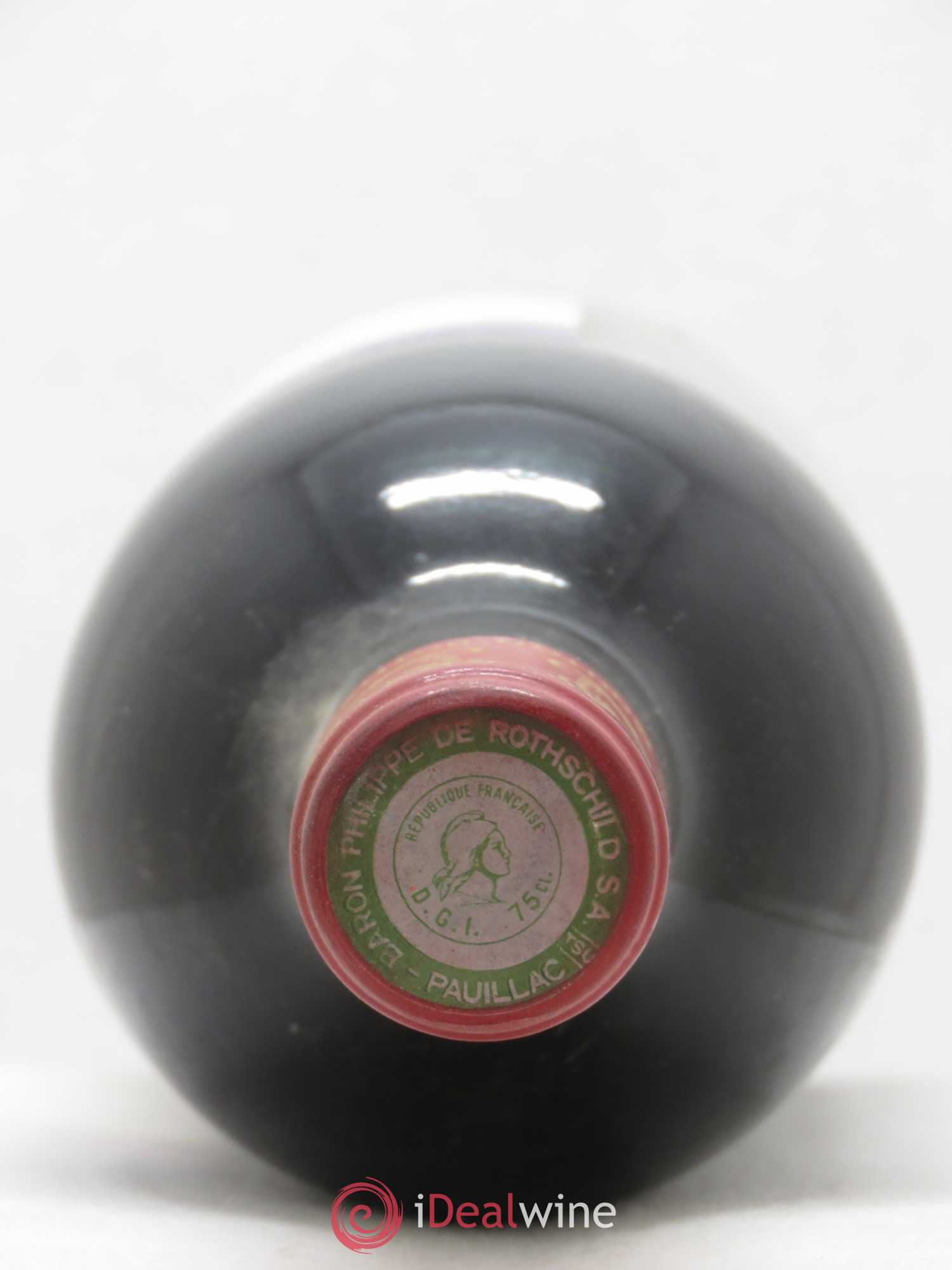 Château Mouton Rothschild 1er Grand Cru Classé 1984 - Lot de 1 bouteille - 1
