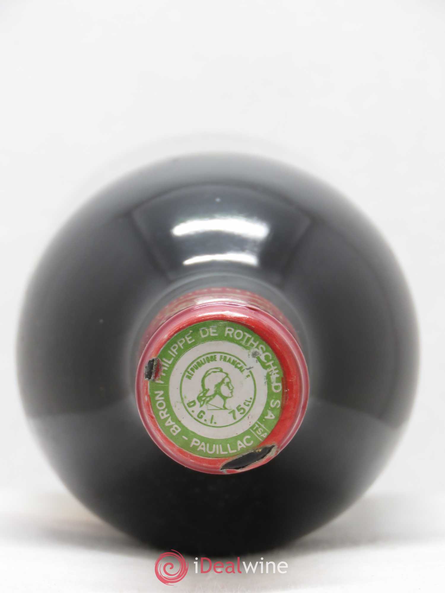 Château Mouton Rothschild 1er Grand Cru Classé 1985 - Lot de 1 bouteille - 1