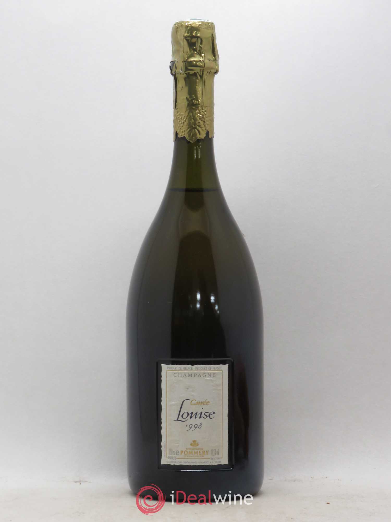 Cuvée Louise Pommery 1998 - Lot de 1 bouteille - 0