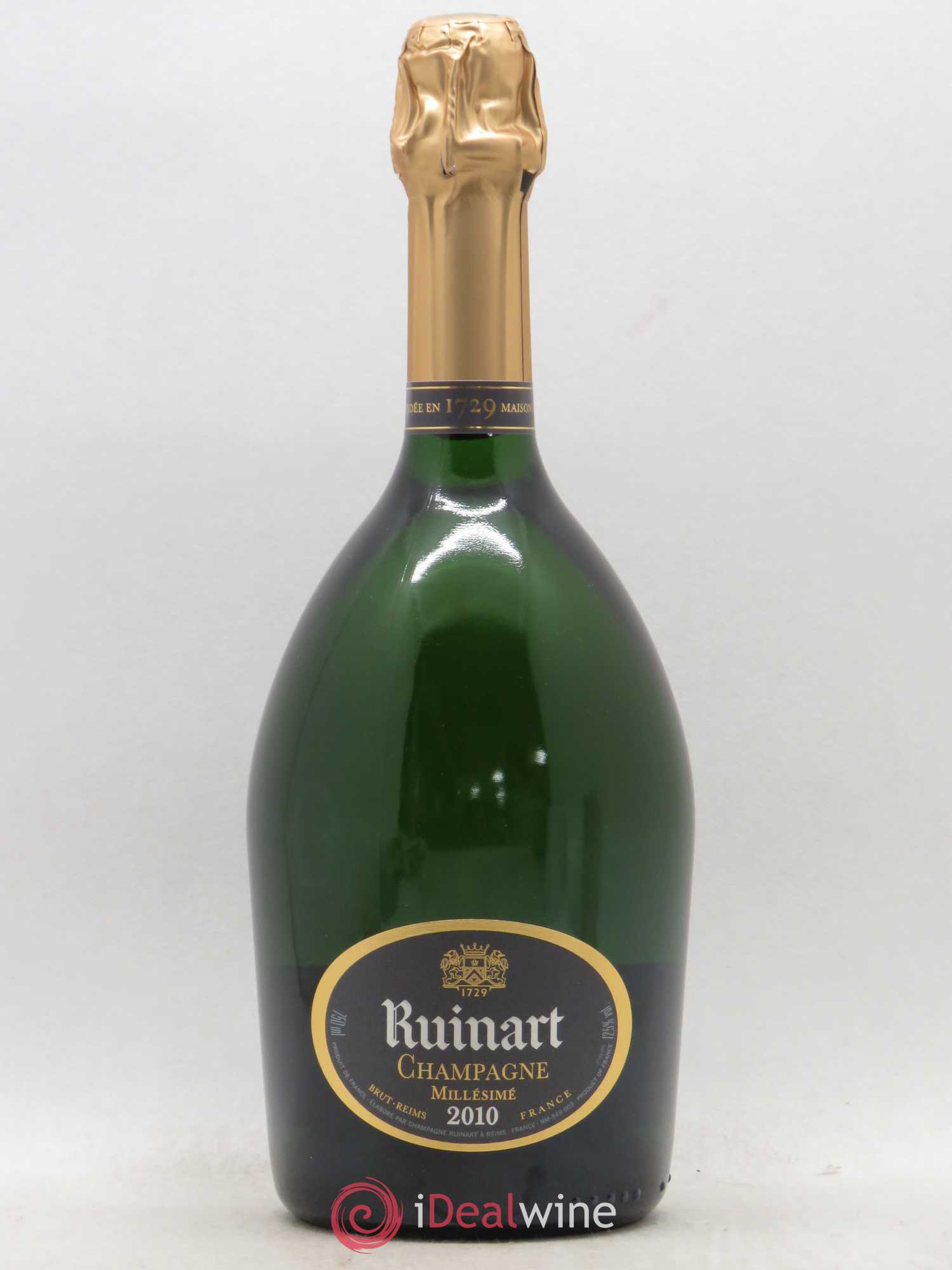 R de Ruinart Brut Ruinart 2010 - Lot de 1 bouteille - 0