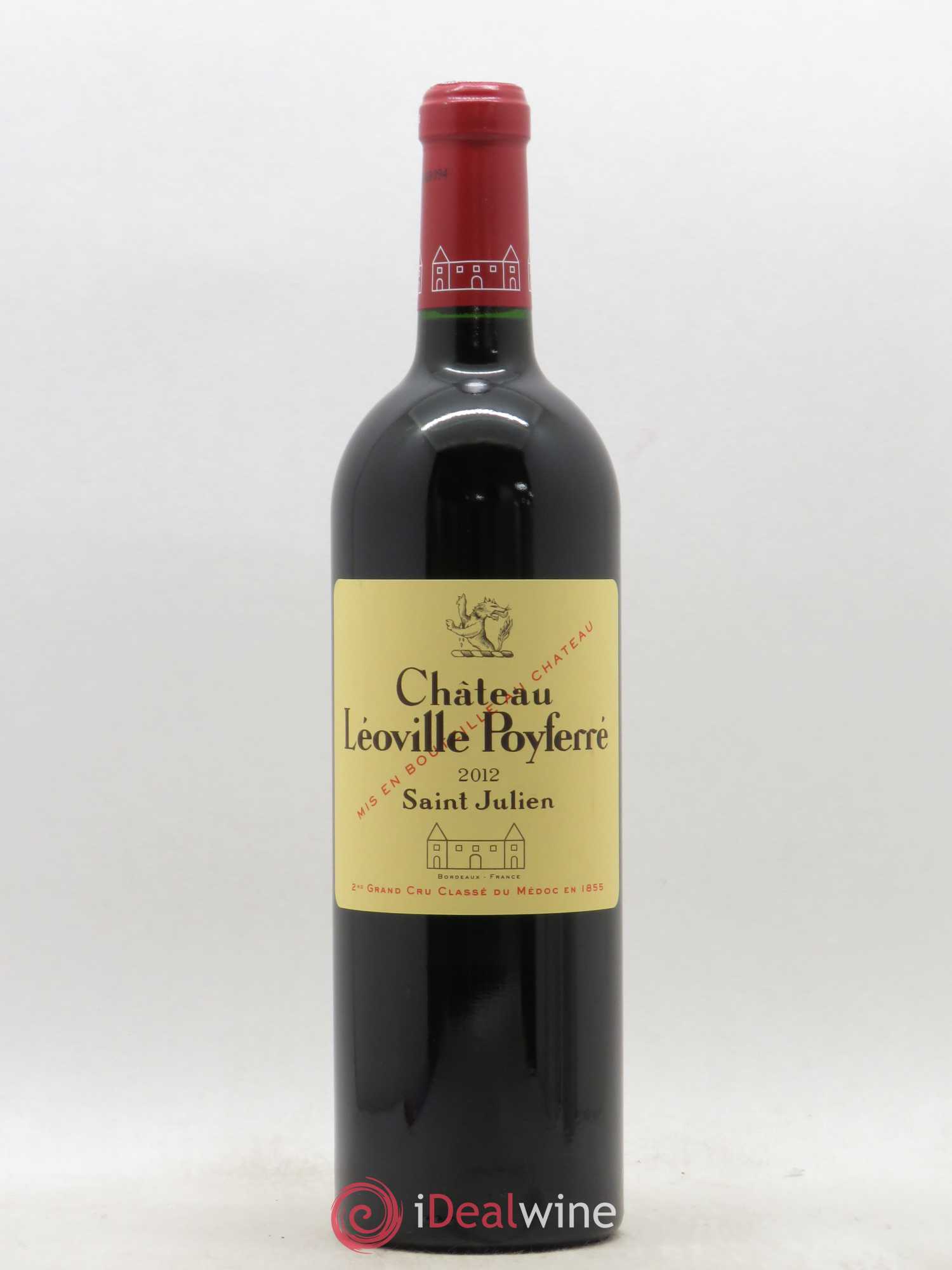 Château Léoville Poyferré 2ème Grand Cru Classé 2012 - Lot de 1 bouteille - 0