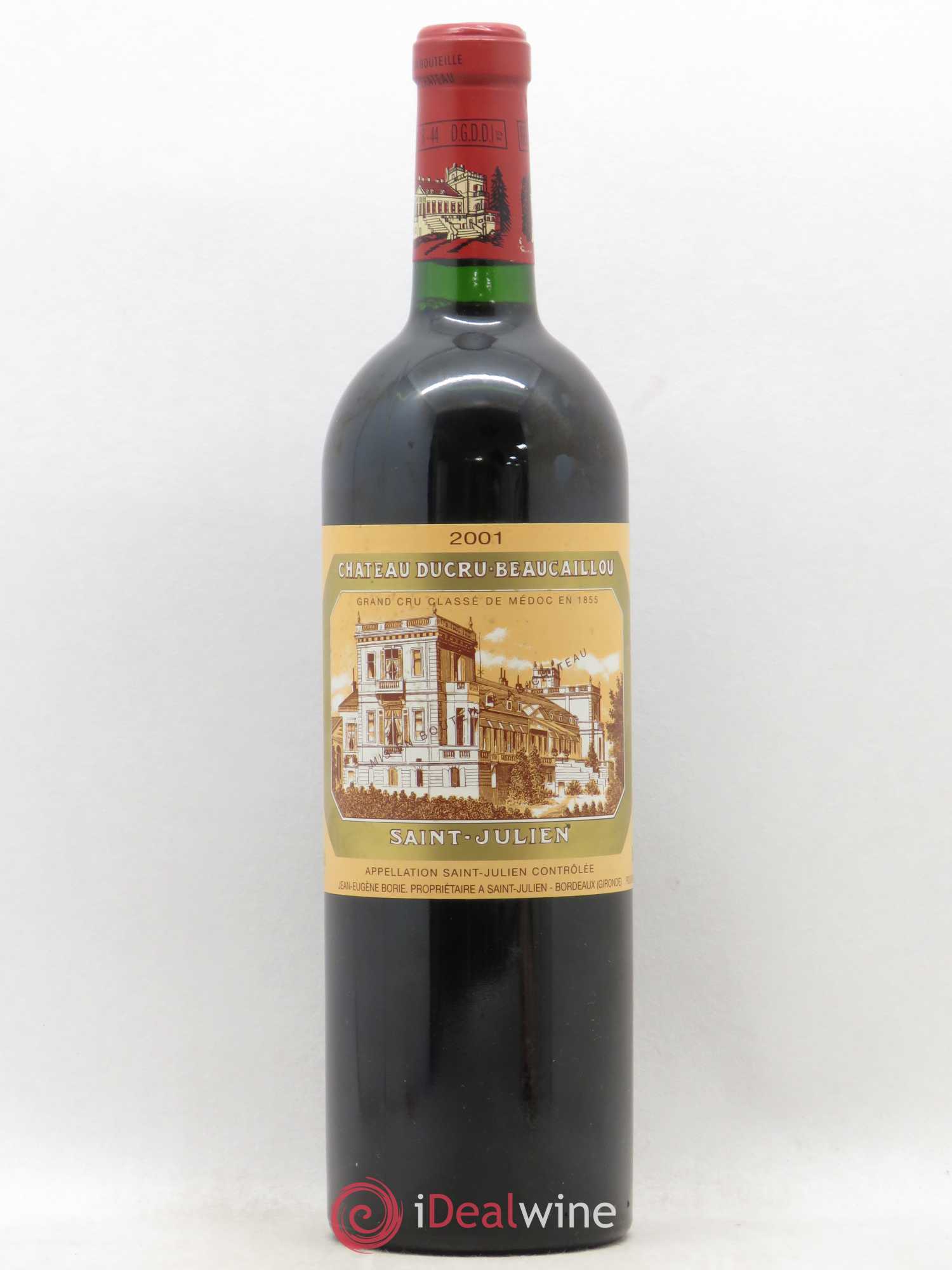 Château Ducru Beaucaillou 2ème Grand Cru Classé 2001 - Lot de 1 bouteille - 0