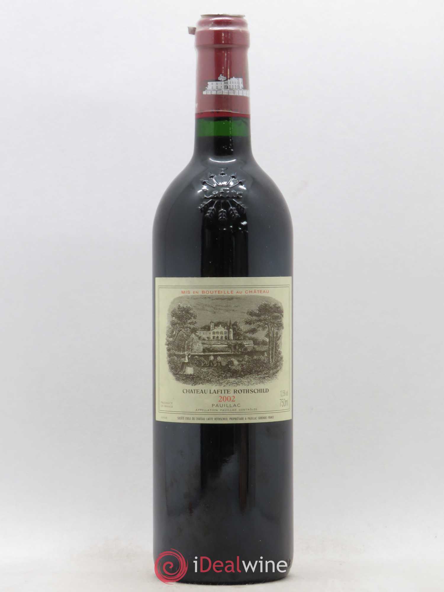 Château Lafite Rothschild 1er Grand Cru Classé 2002 - Lot de 1 bouteille - 0