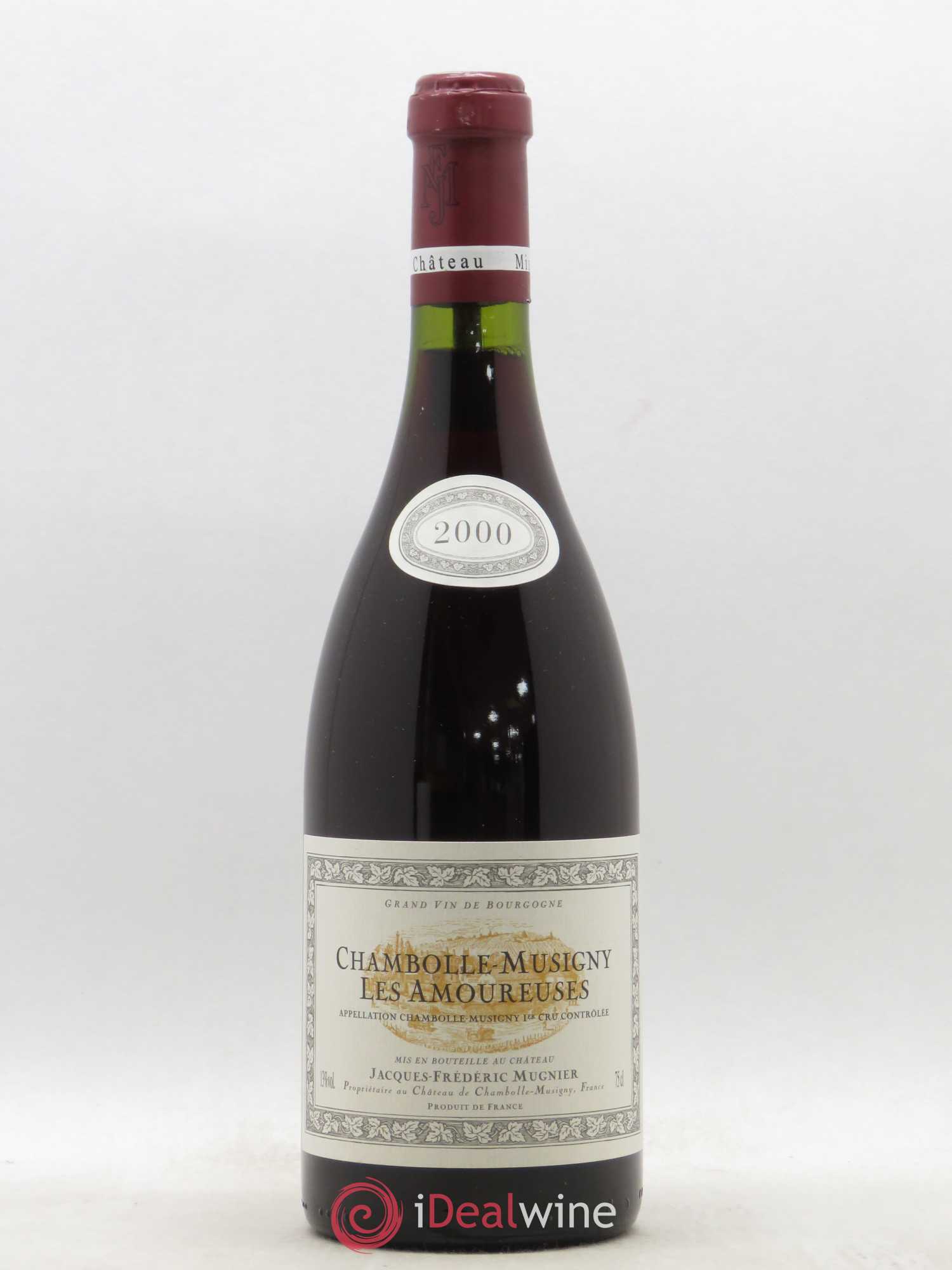 Chambolle-Musigny 1er Cru Les Amoureuses Jacques-Frédéric Mugnier 2000 - Lot de 1 bouteille - 0