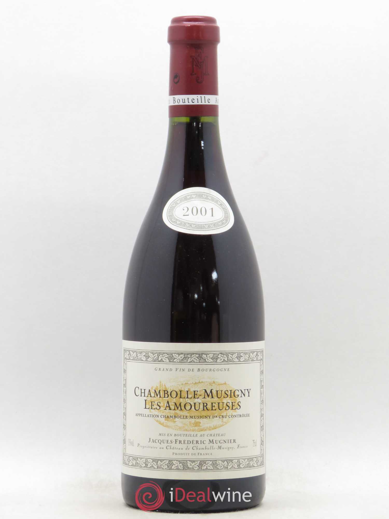 Chambolle-Musigny 1er Cru Les Amoureuses Jacques-Frédéric Mugnier 2001 - Lot de 1 bouteille - 0