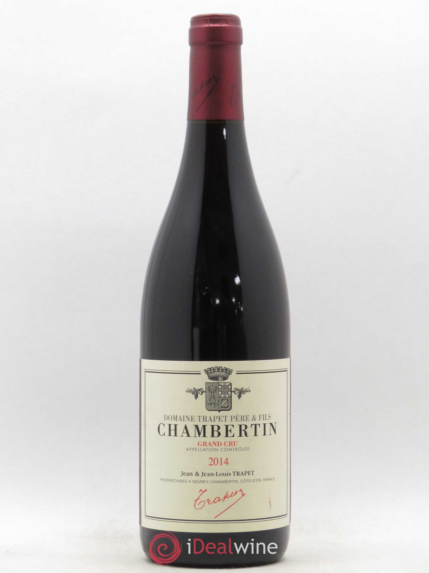 Chambertin Grand Cru Domaine Trapet 2014 - Lot de 1 bouteille - 0
