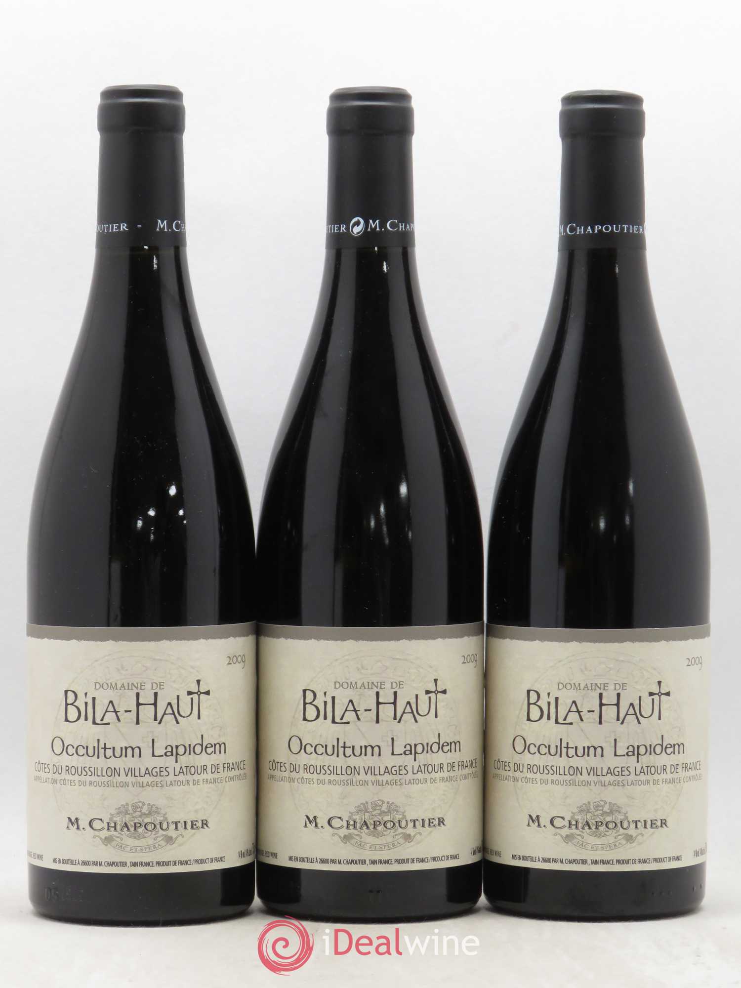 Côtes du Roussillon Domaine de Bila-Haut (sans prix de réserve) 2009 - Posten von 3 Flaschen - 0