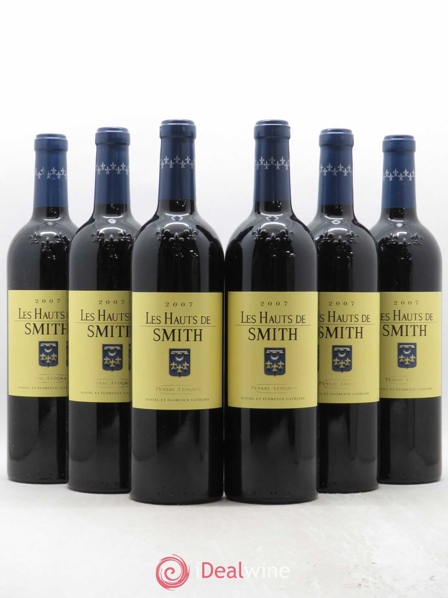 Les Hauts de Smith Second Vin 2007 - Lot de 6 bouteilles - 0