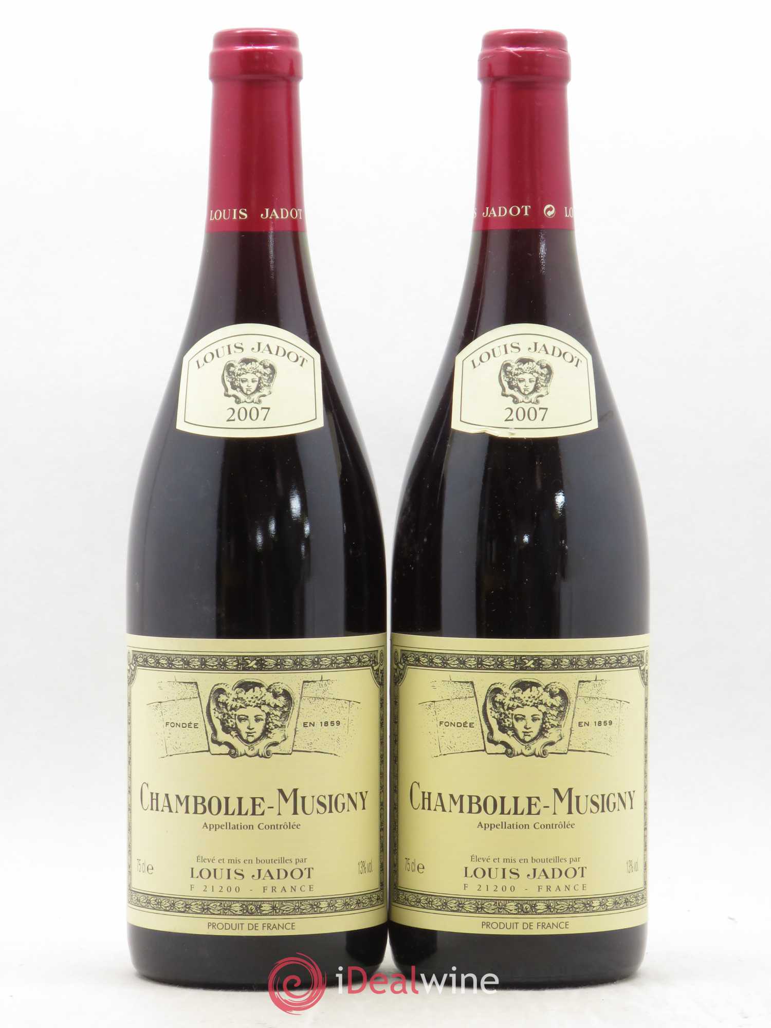 Chambolle-Musigny Louis Jadot 2007 - Lot de 2 bouteilles - 0