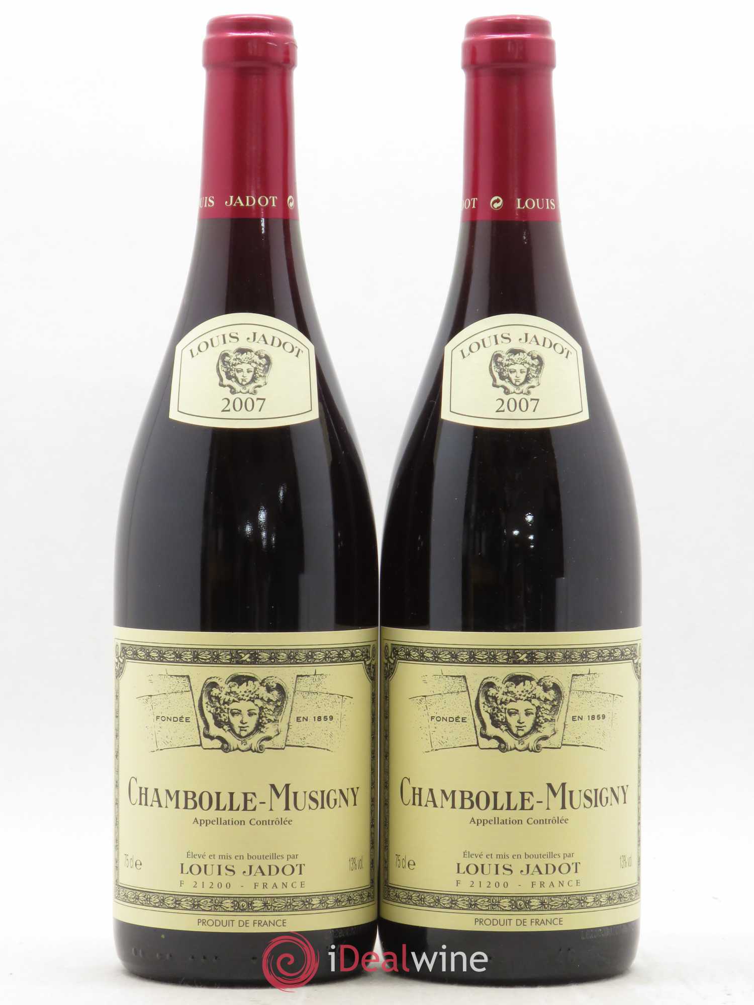 Chambolle-Musigny Louis Jadot 2007 - Lot de 2 bouteilles - 0