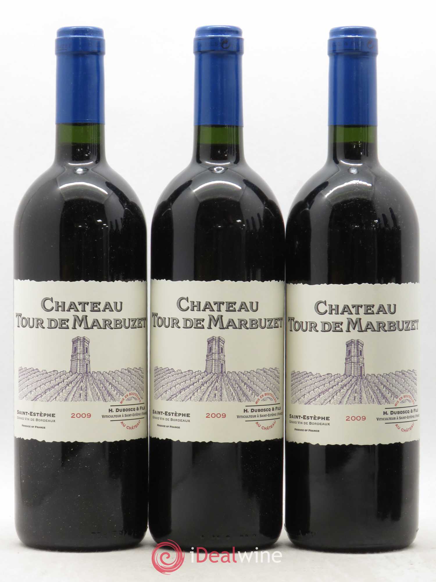 Château Tour de Marbuzet 2009 - Lot de 6 bouteilles - 1