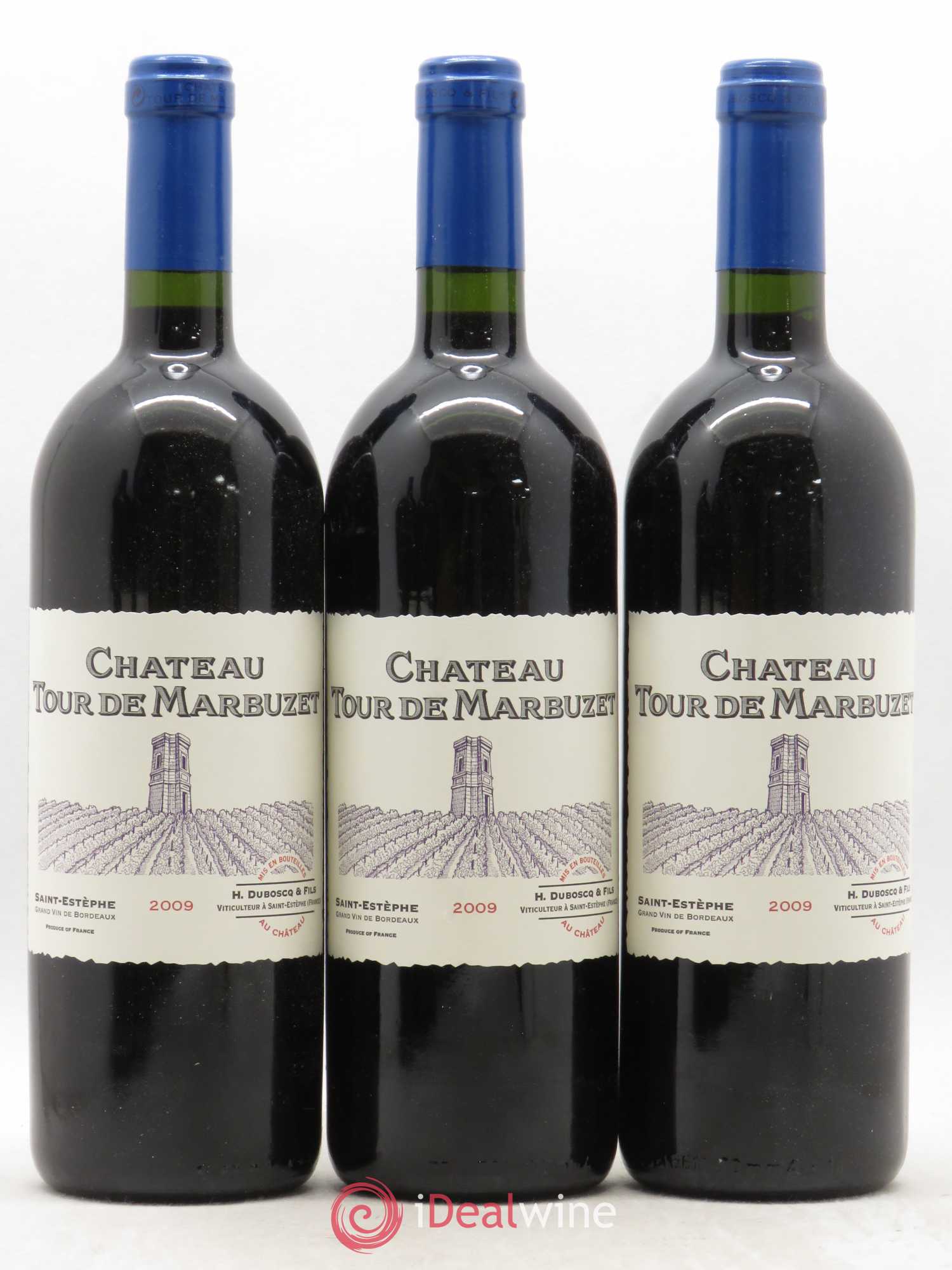 Château Tour de Marbuzet 2009 - Lot de 6 bouteilles - 2