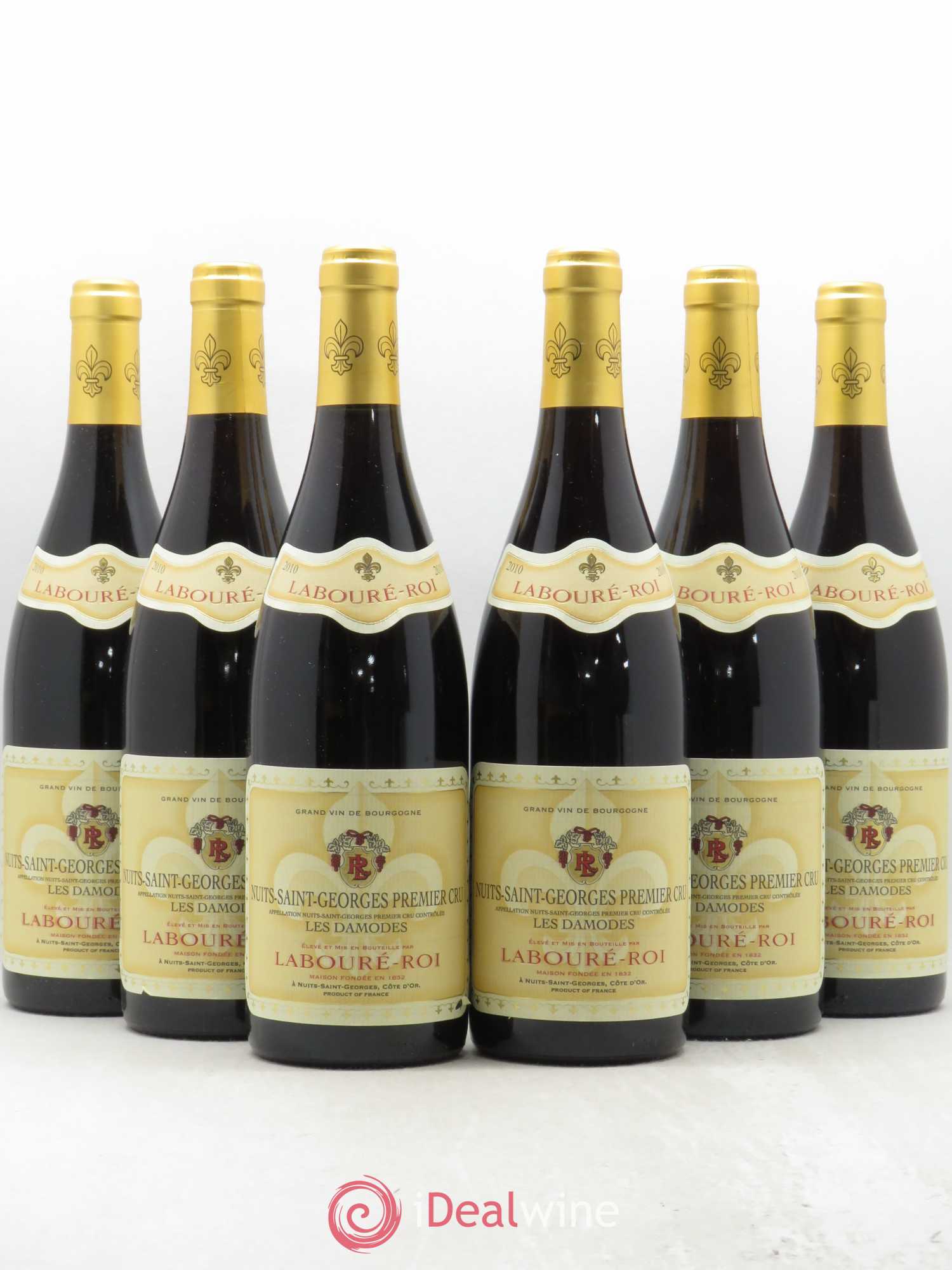 Nuits-Saint-Georges 1er Cru Les Damodes Laboure-Roi 2010 - Lot de 6 bouteilles - 0