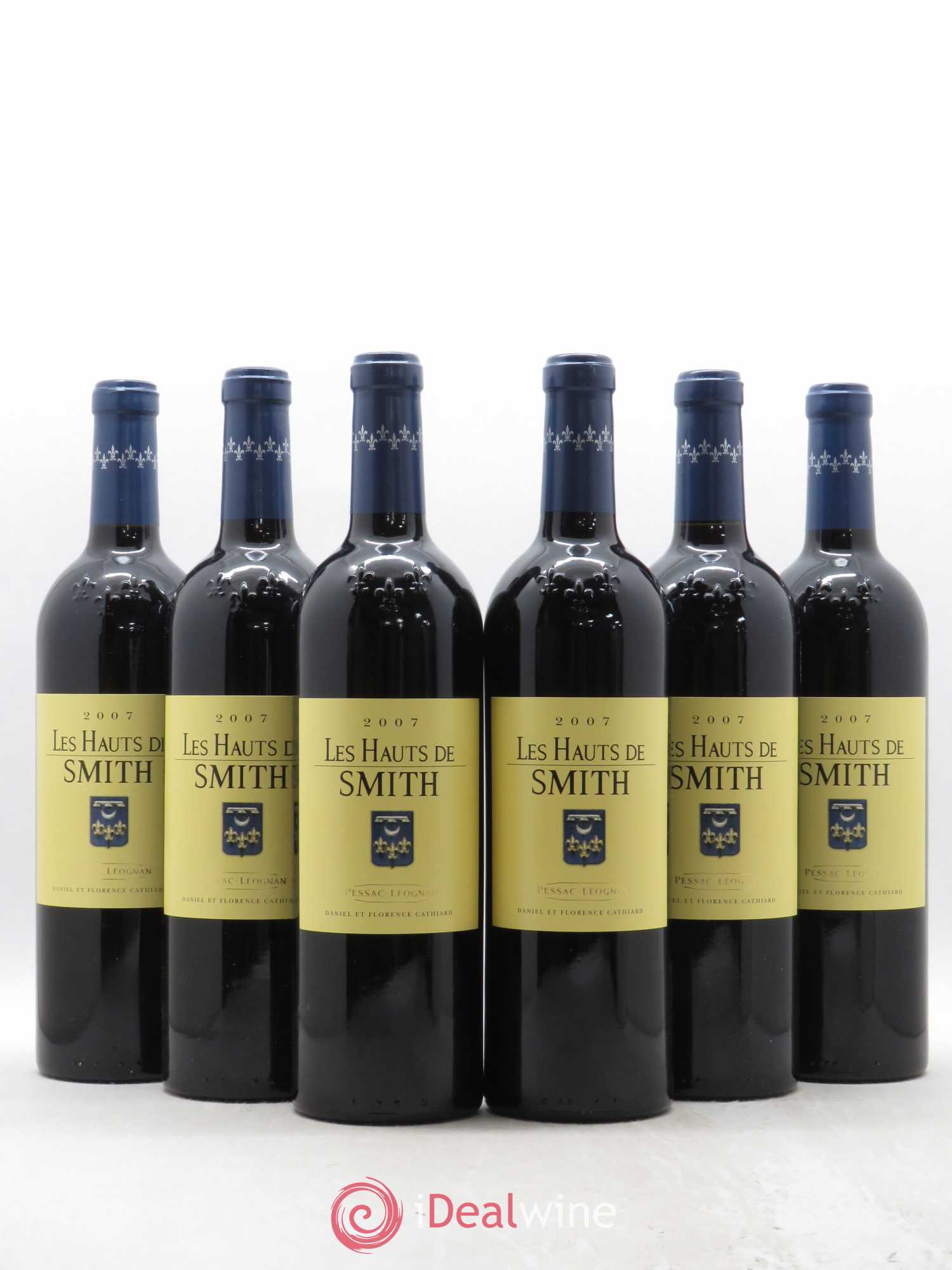 Les Hauts de Smith Second Vin 2007 - Lot de 6 bouteilles - 0