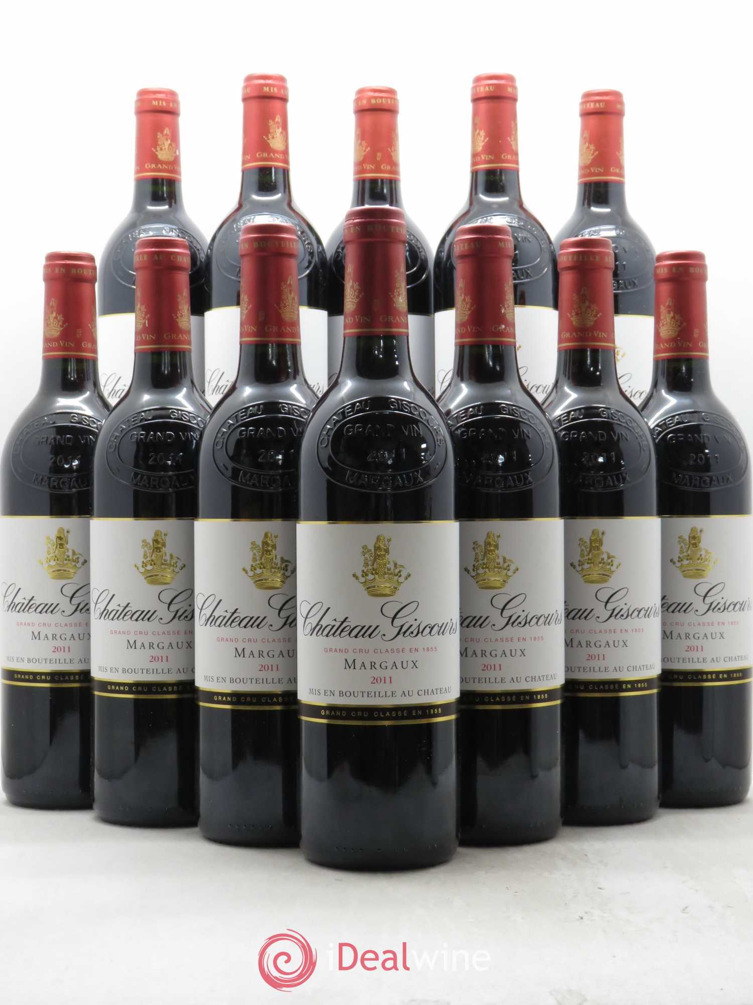 Château Giscours 3ème Grand Cru Classé 2011 - Lot de 12 bouteilles - 0