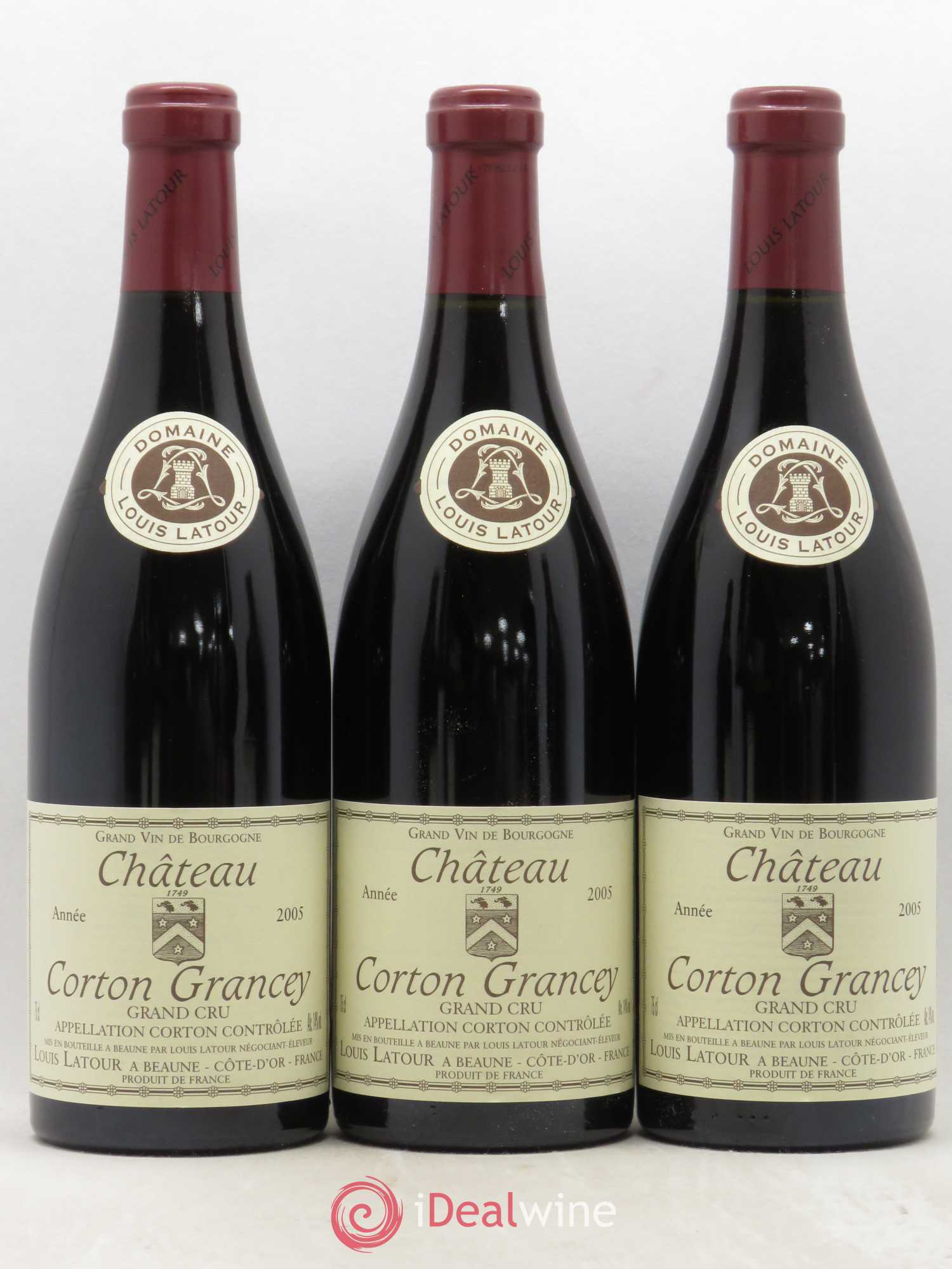 Corton Grand Cru Château Corton Grancey Louis Latour 2005 - Lot de 6 bouteilles - 2
