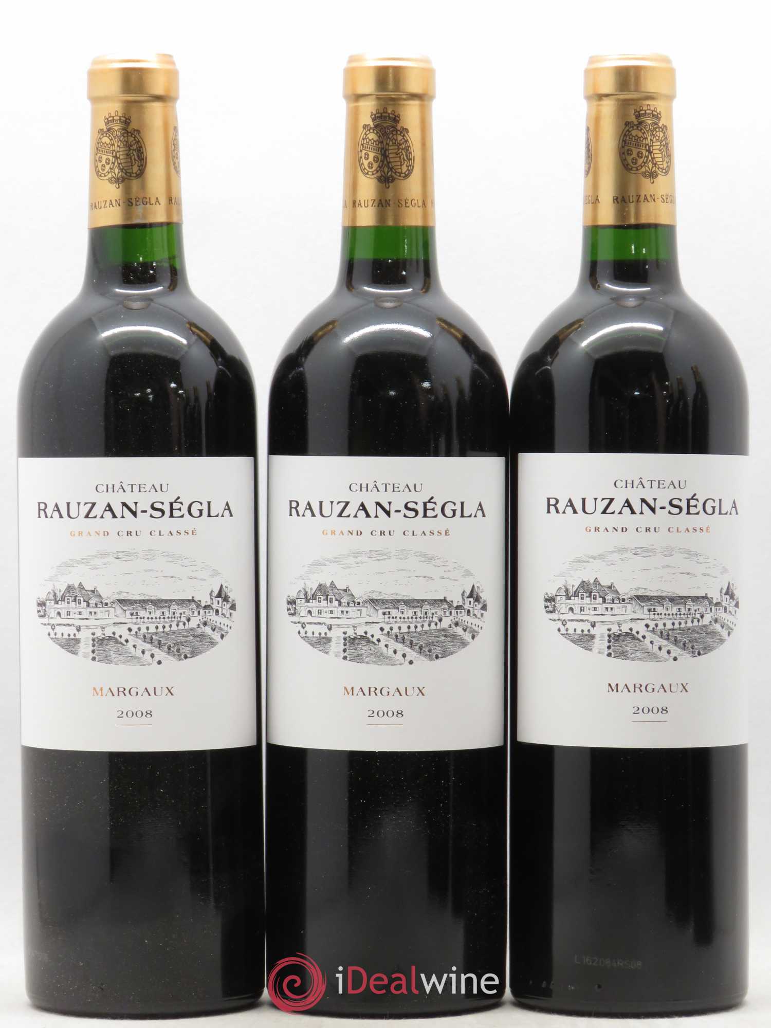 Château Rauzan Ségla Grand Cru Classé 2008 - Lot de 6 bouteilles - 1