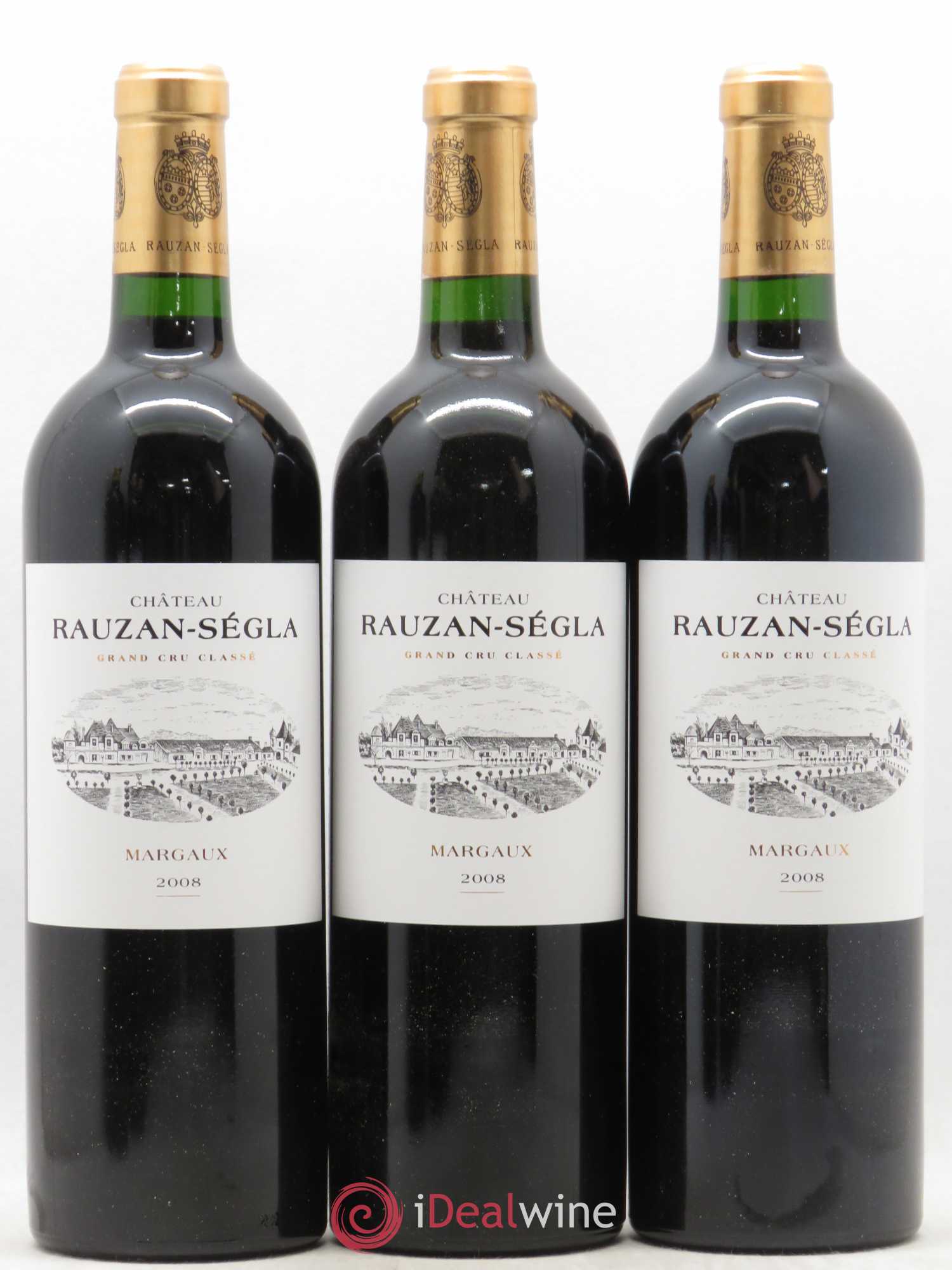 Château Rauzan Ségla Grand Cru Classé 2008 - Lot de 6 bouteilles - 2