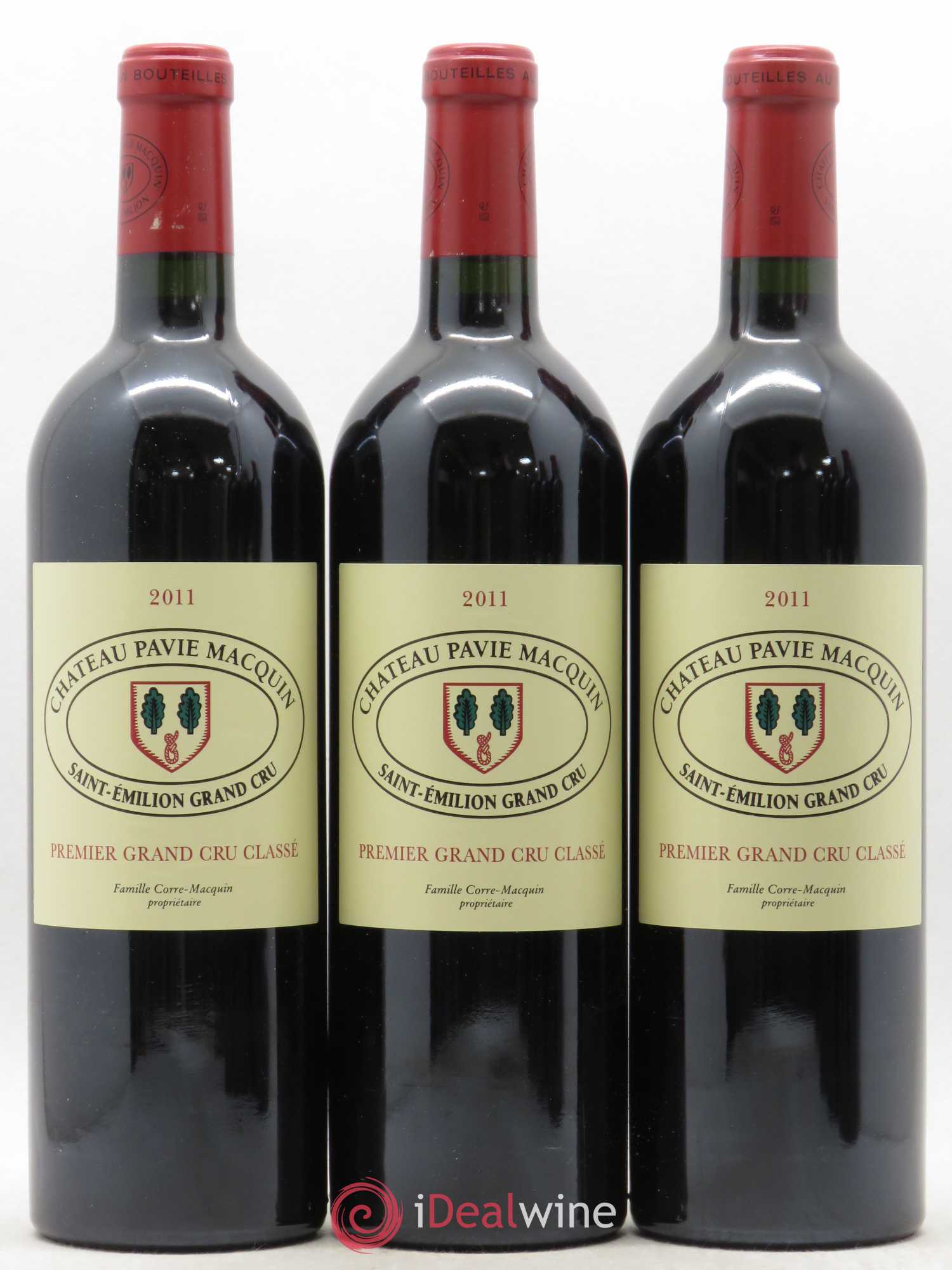 Château Pavie Macquin 1er Grand Cru Classé B 2011 - Lot de 12 bouteilles - 2