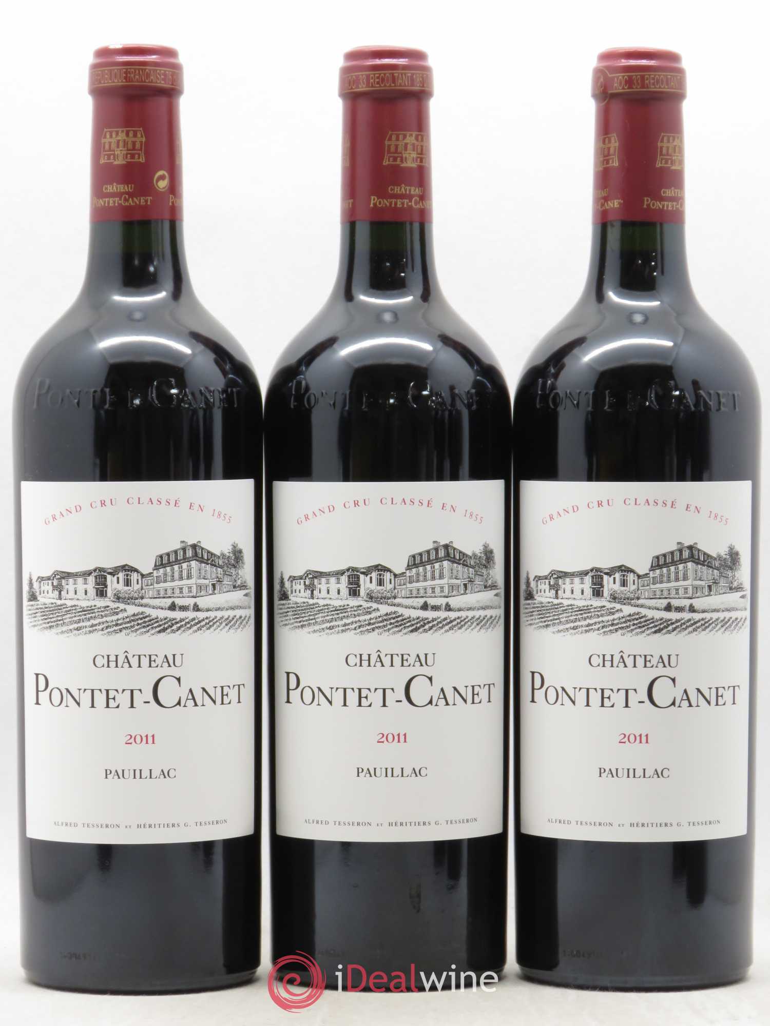 Château Pontet Canet 5ème Grand Cru Classé 2011 - Lot de 12 bouteilles - 4