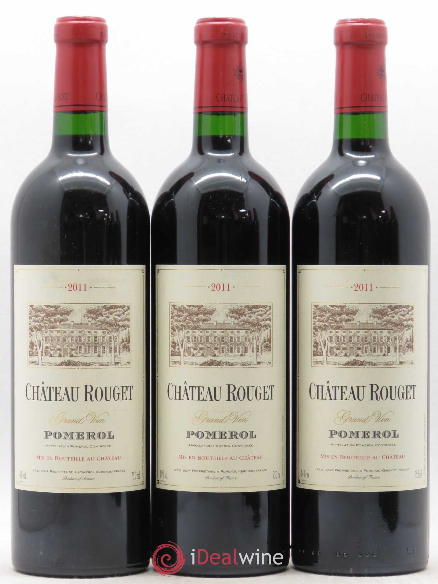 Château Rouget 2011 - Lot of 12 bottles - 2