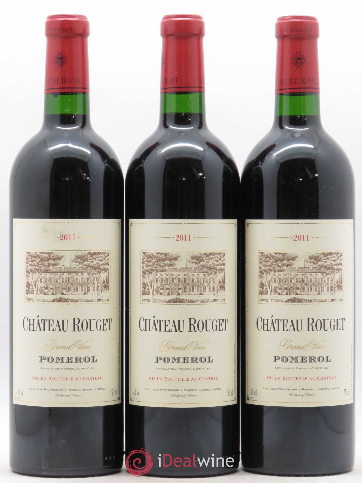 Château Rouget 2011 - Lot of 12 bottles - 3