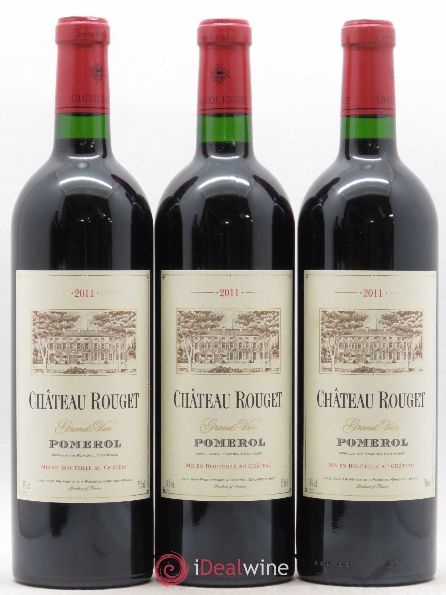 Château Rouget 2011 - Lot of 12 bottles - 4