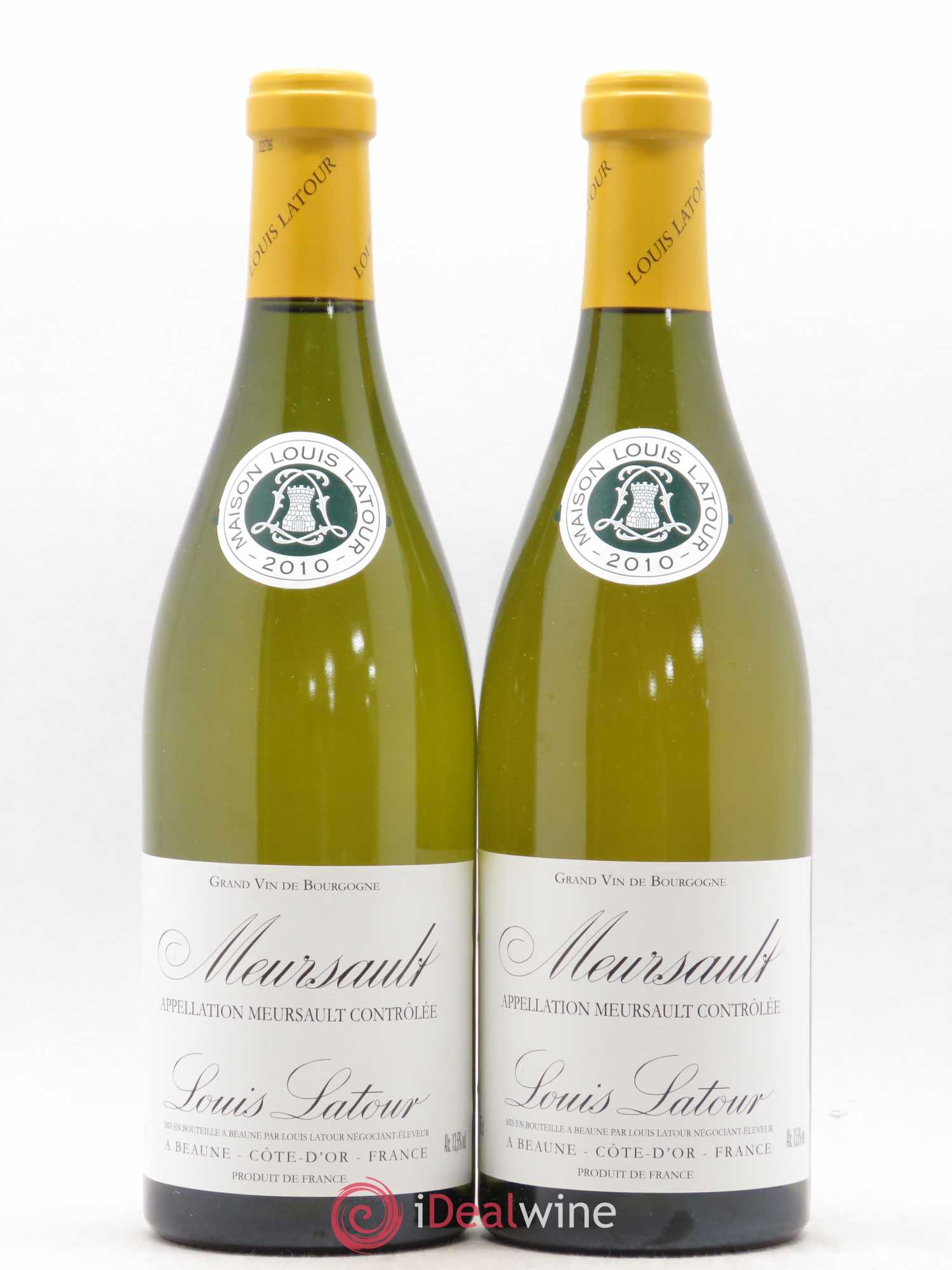 Meursault Louis Latour 2010 - Lot de 2 bouteilles - 0