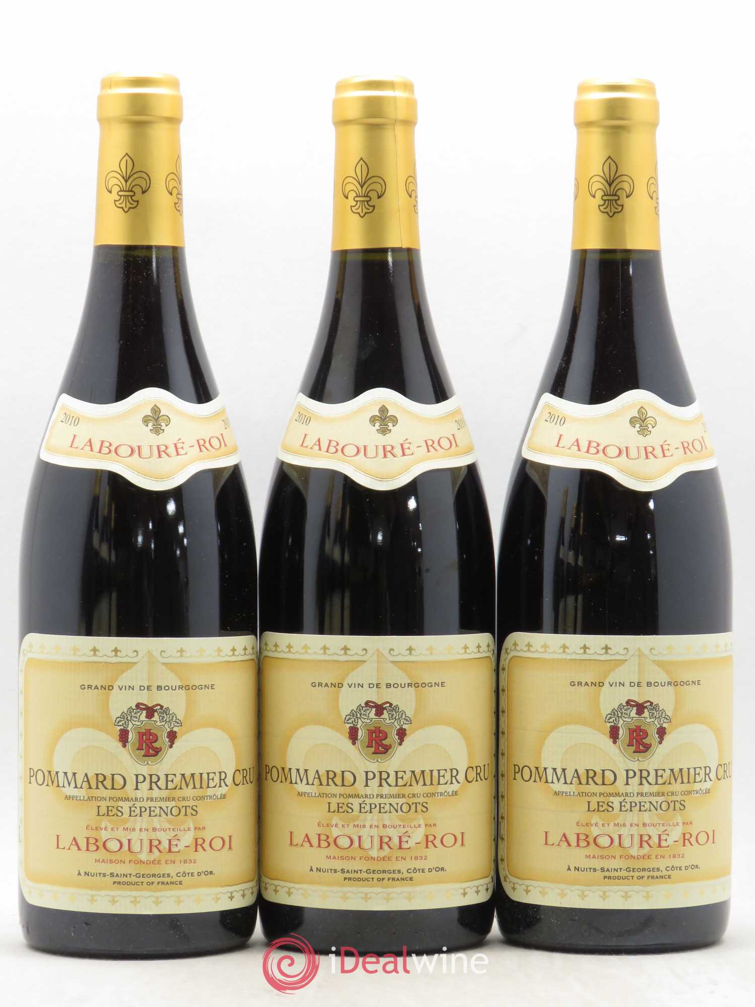 Pommard Les Epenots - Labouré-Roi 2010 - Posten von 6 Flaschen - 2