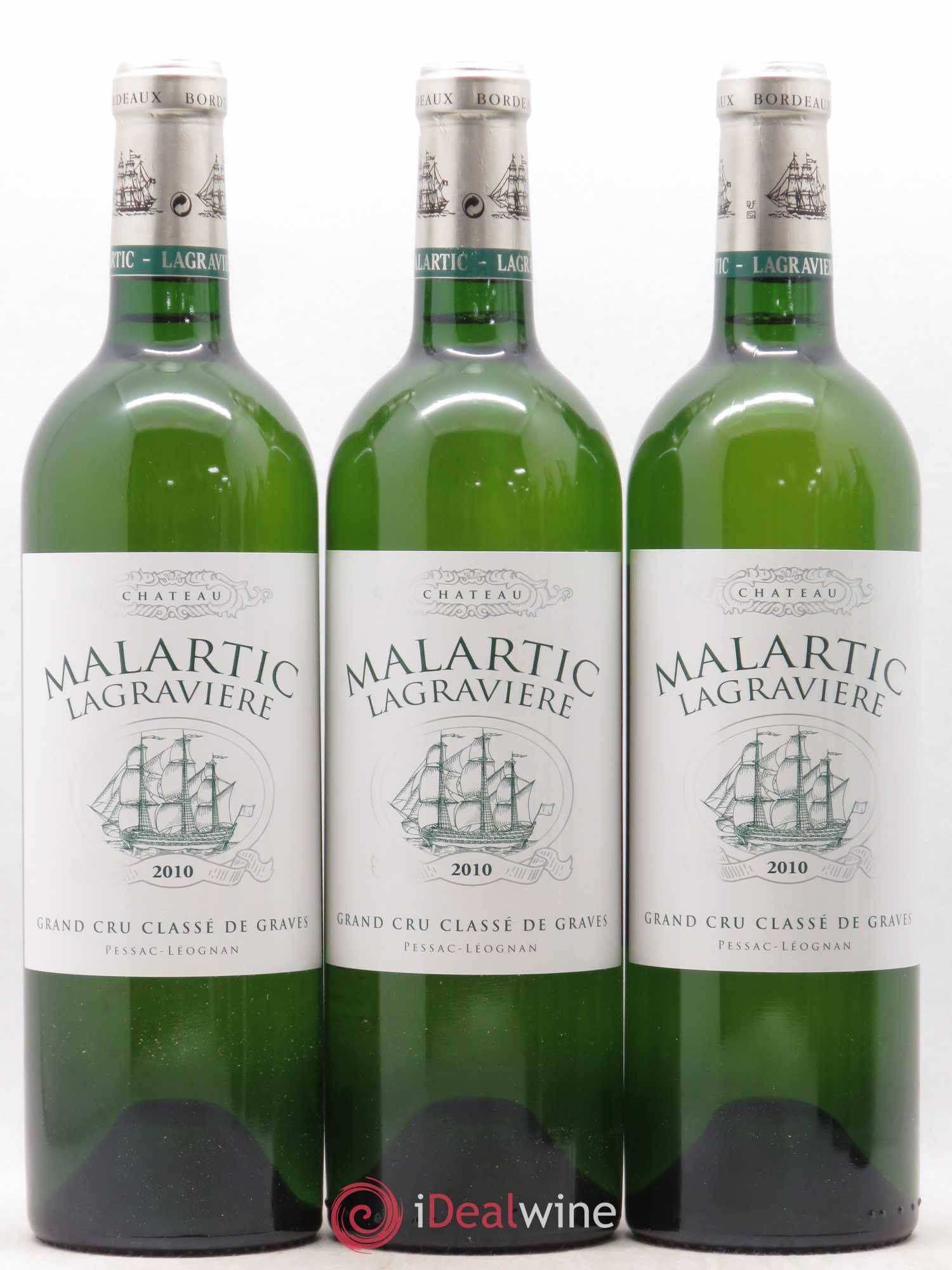 Château Malartic-Lagravière Cru Classé de Graves 2010 - Lot de 6 bouteilles - 1