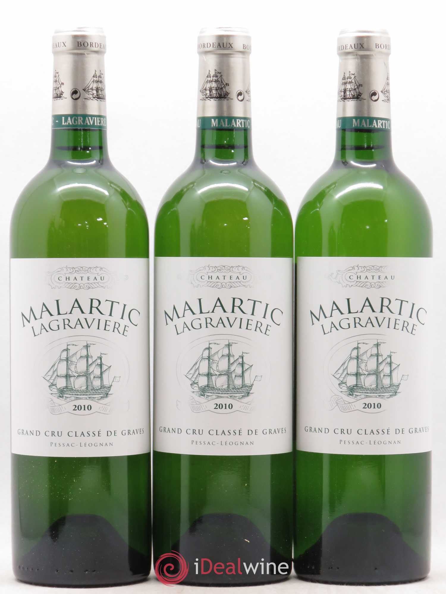 Château Malartic-Lagravière Cru Classé de Graves 2010 - Lot de 6 bouteilles - 2