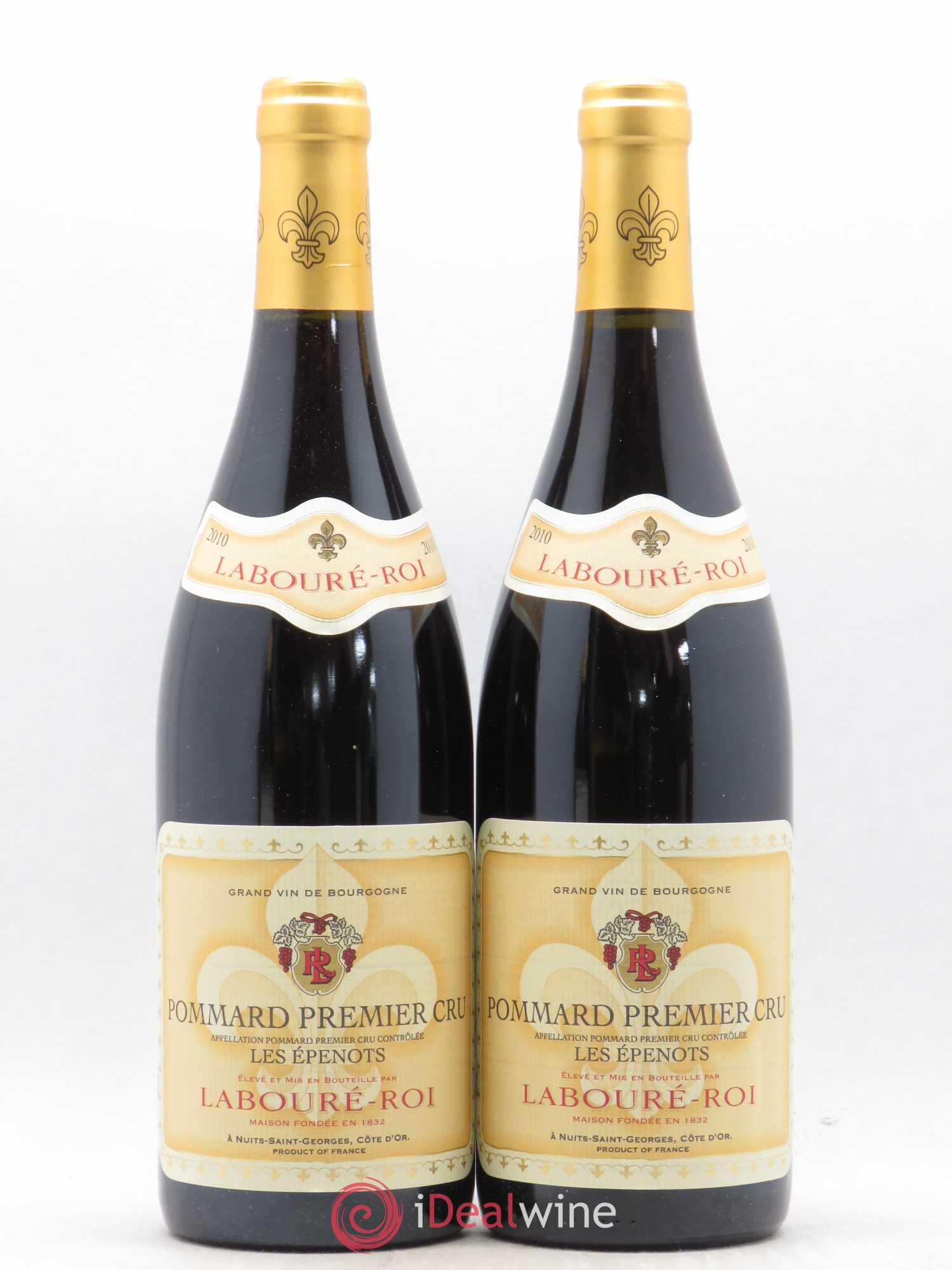 Pommard Les Epenots - Labouré-Roi 2010 - Posten von 2 Flaschen - 0