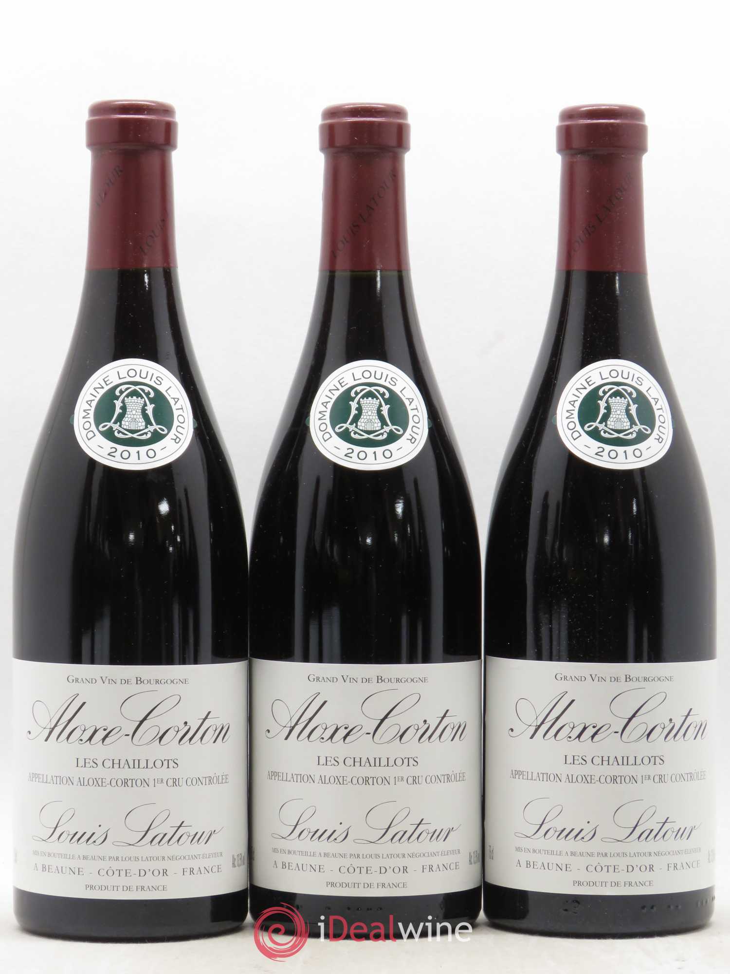 Aloxe-Corton 1er Cru Les Chaillots Louis Latour 2010 - Lot de 12 bouteilles - 3