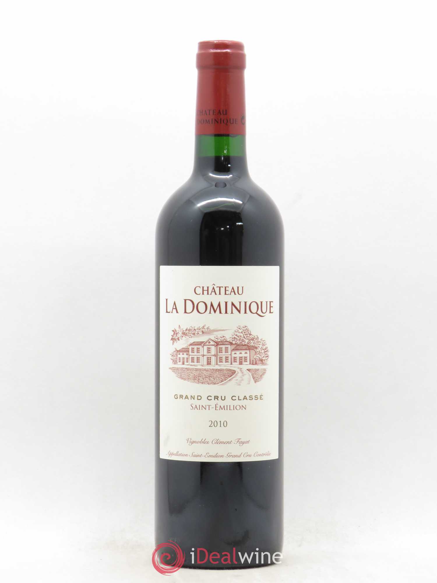 Château la Dominique Grand Cru Classé 2010 - Lot de 1 bouteille - 0