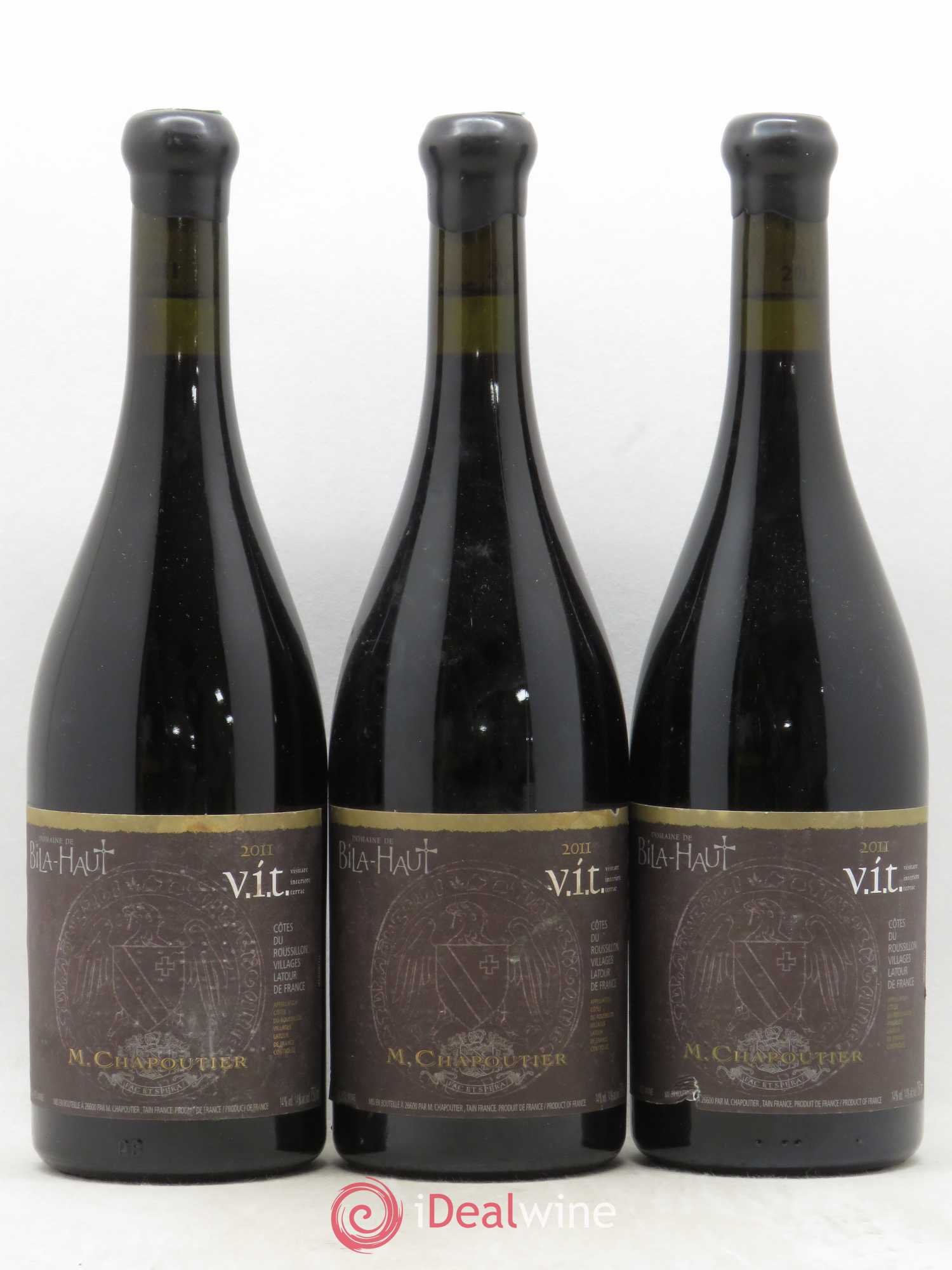 Côtes du Roussillon Villages Bila-Haut (Domaine) V.I.T. Chapoutier 2011 - Lot de 3 bouteilles - 0