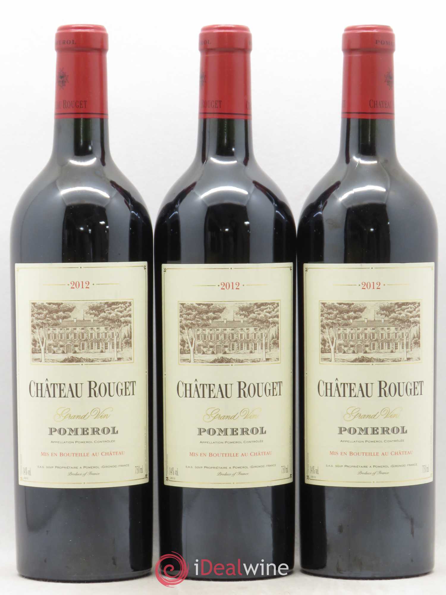 Château Rouget 2012 - Posten von 3 Flaschen - 0