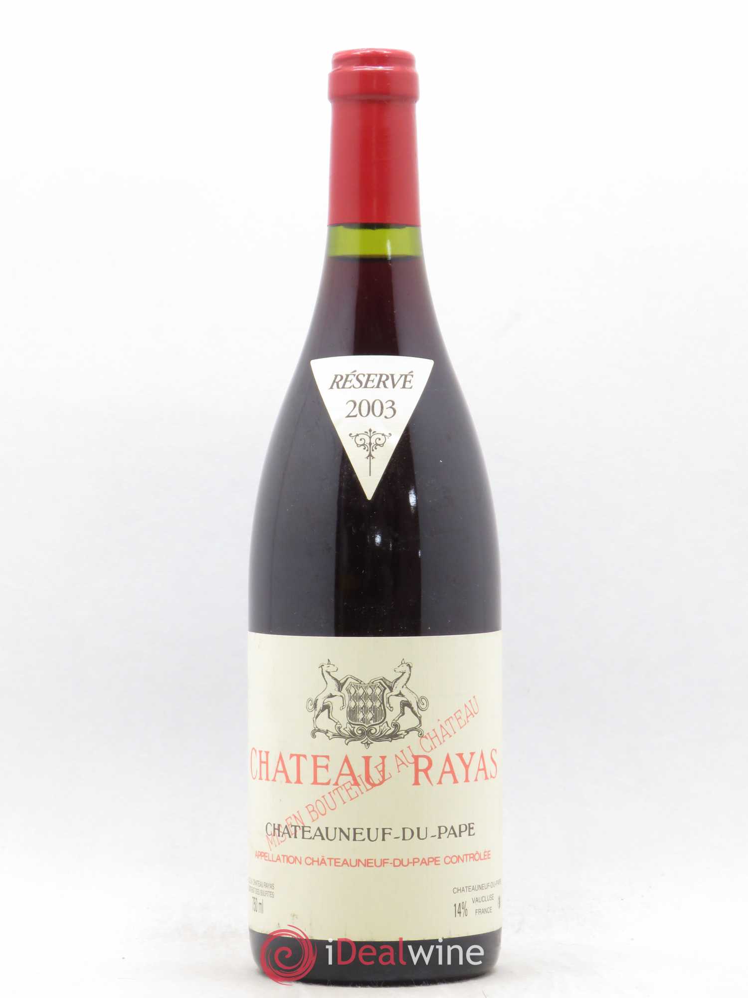 Châteauneuf-du-Pape Château Rayas Emmanuel Reynaud 2003 - Lot de 1 bouteille - 0