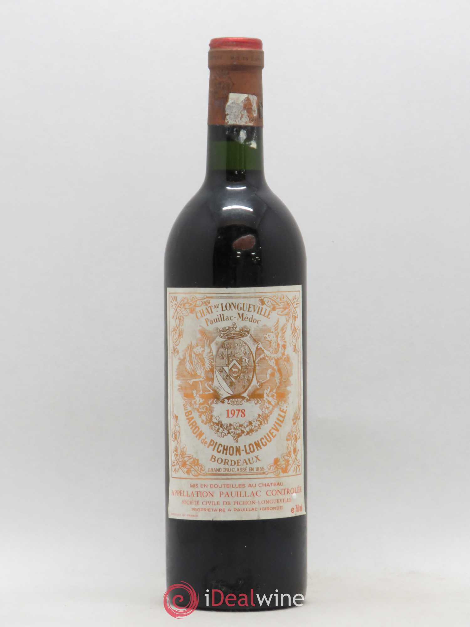 Pichon Longueville Baron 2ème Grand Cru Classé 1978 - Posten von 1 Flasche - 0