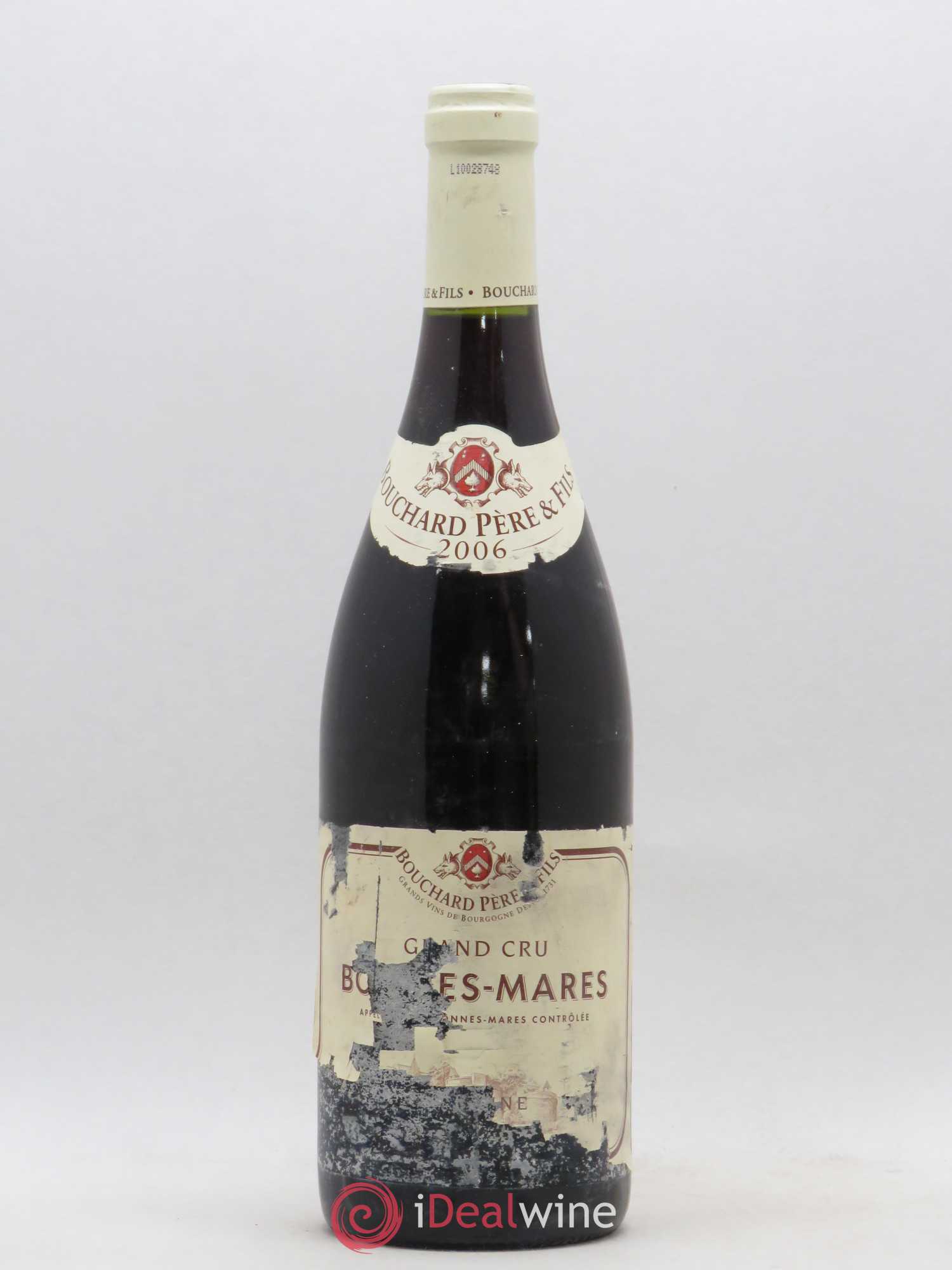 Bonnes-Mares Grand Cru Bouchard Père & Fils 2006 - Lot de 1 bouteille - 0