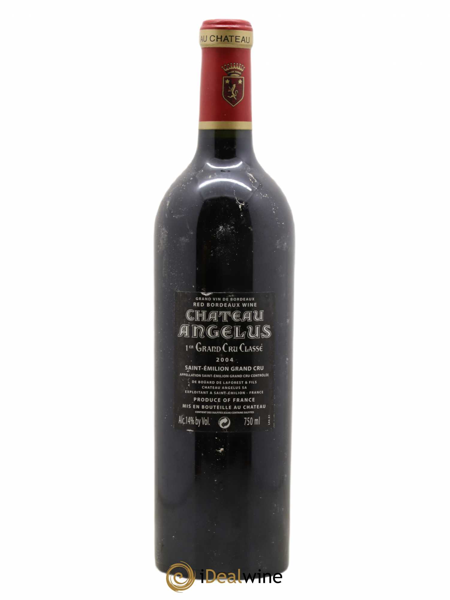 Château Angélus 1er Grand Cru Classé A 2004 - Lot de 1 bouteille - 1